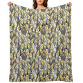 Cockatiels Galore Compact Throw Blanket