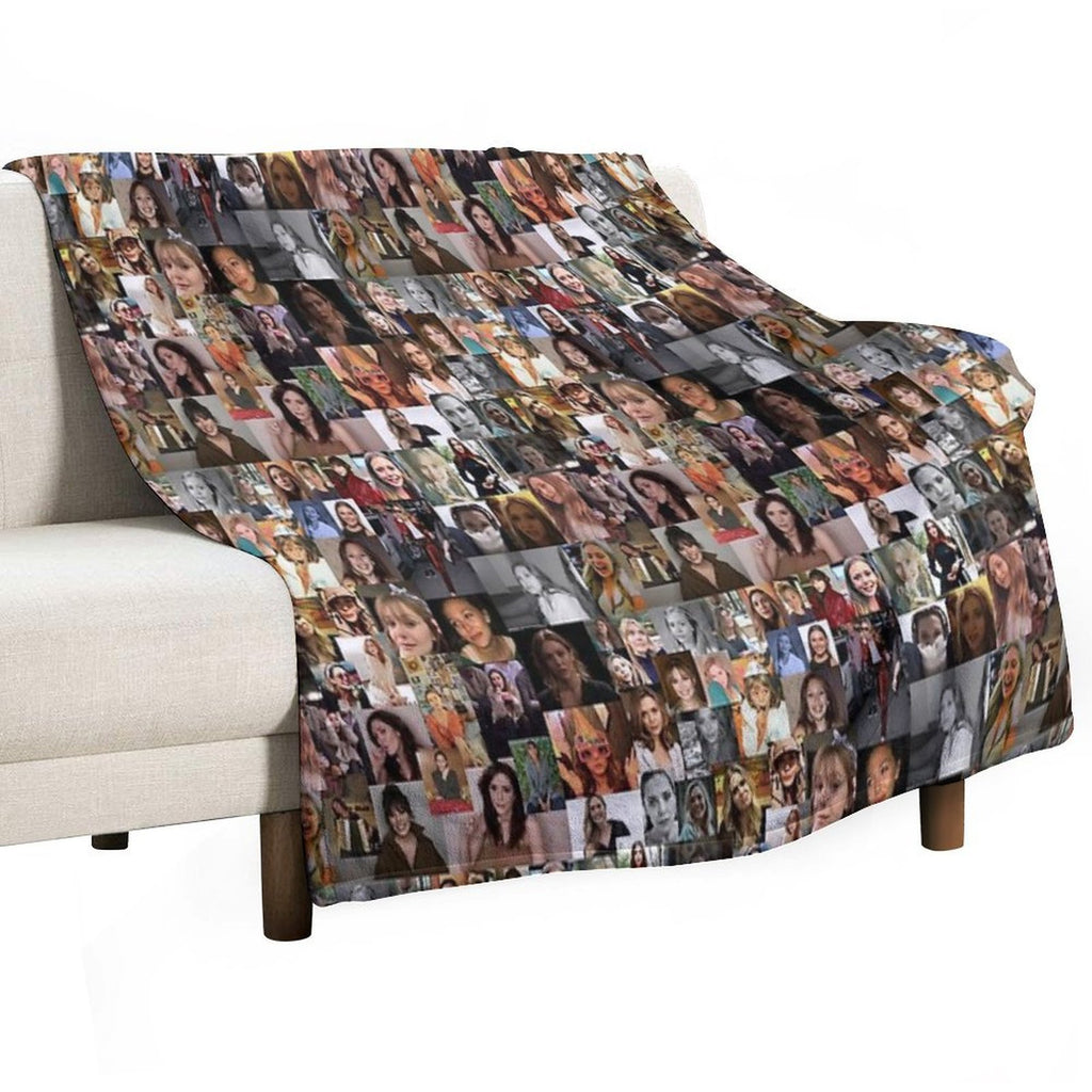 Elizabeth Olsen Easy Care Throw Blanket