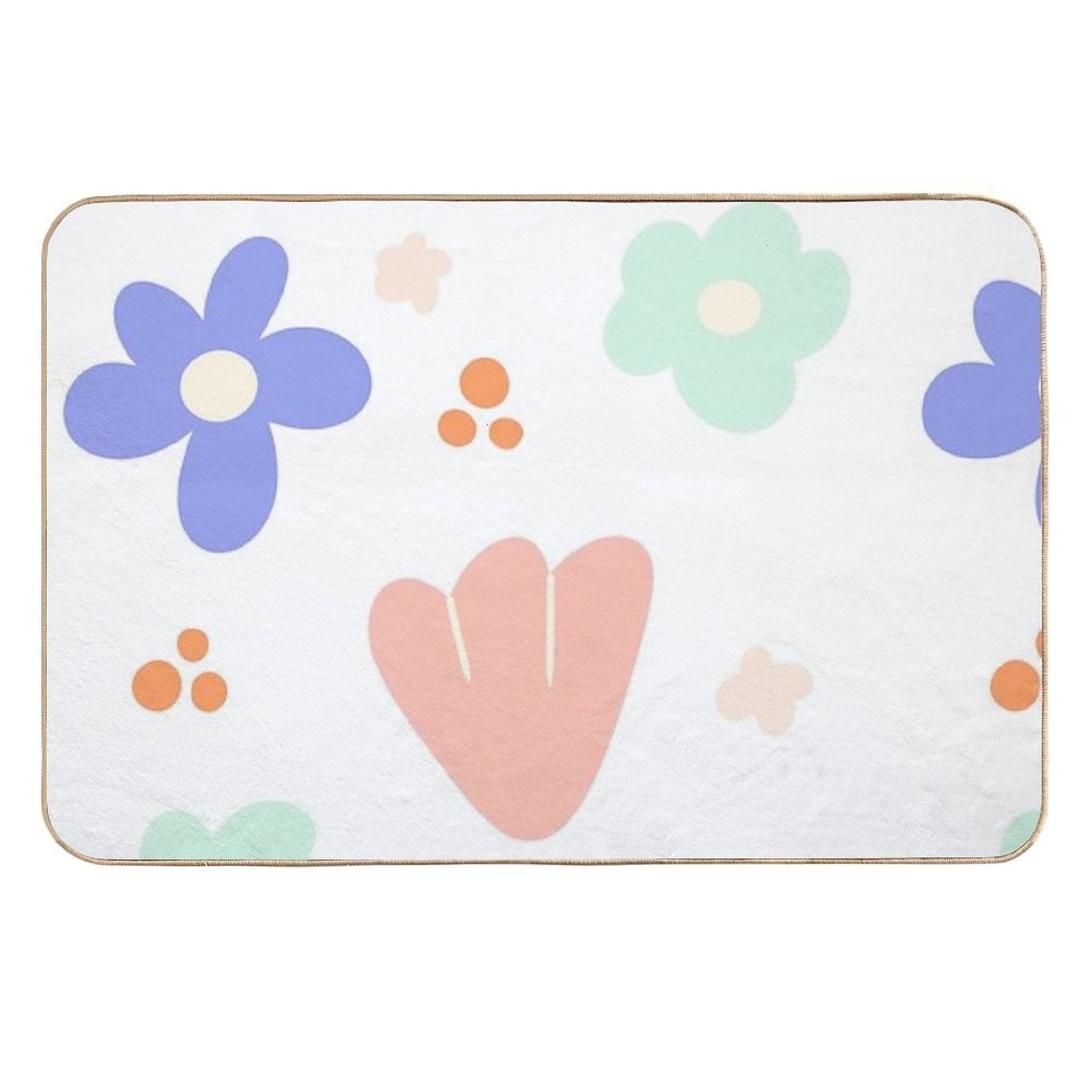 Summer Florals  Toxin-Free Bath Mat
