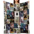 Tori Amos Album Records Collage Collection Print Gift-ready Throw Blanket