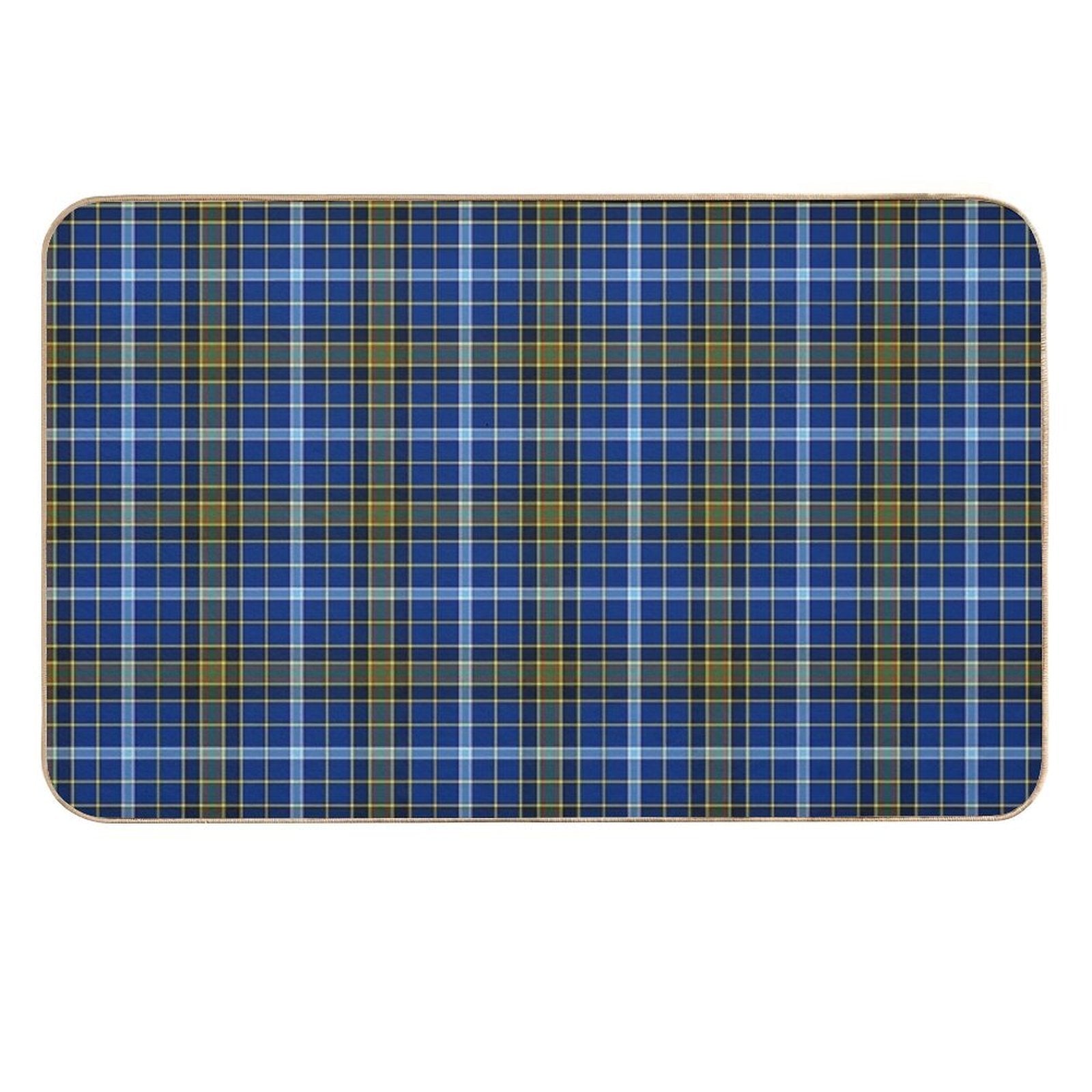 Clan Knox Tartan  High-Traffic Bath Mat
