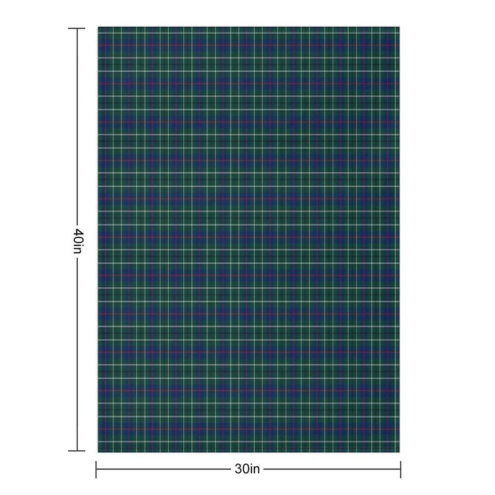Clan Duncan Tartan Compact Throw Blanket