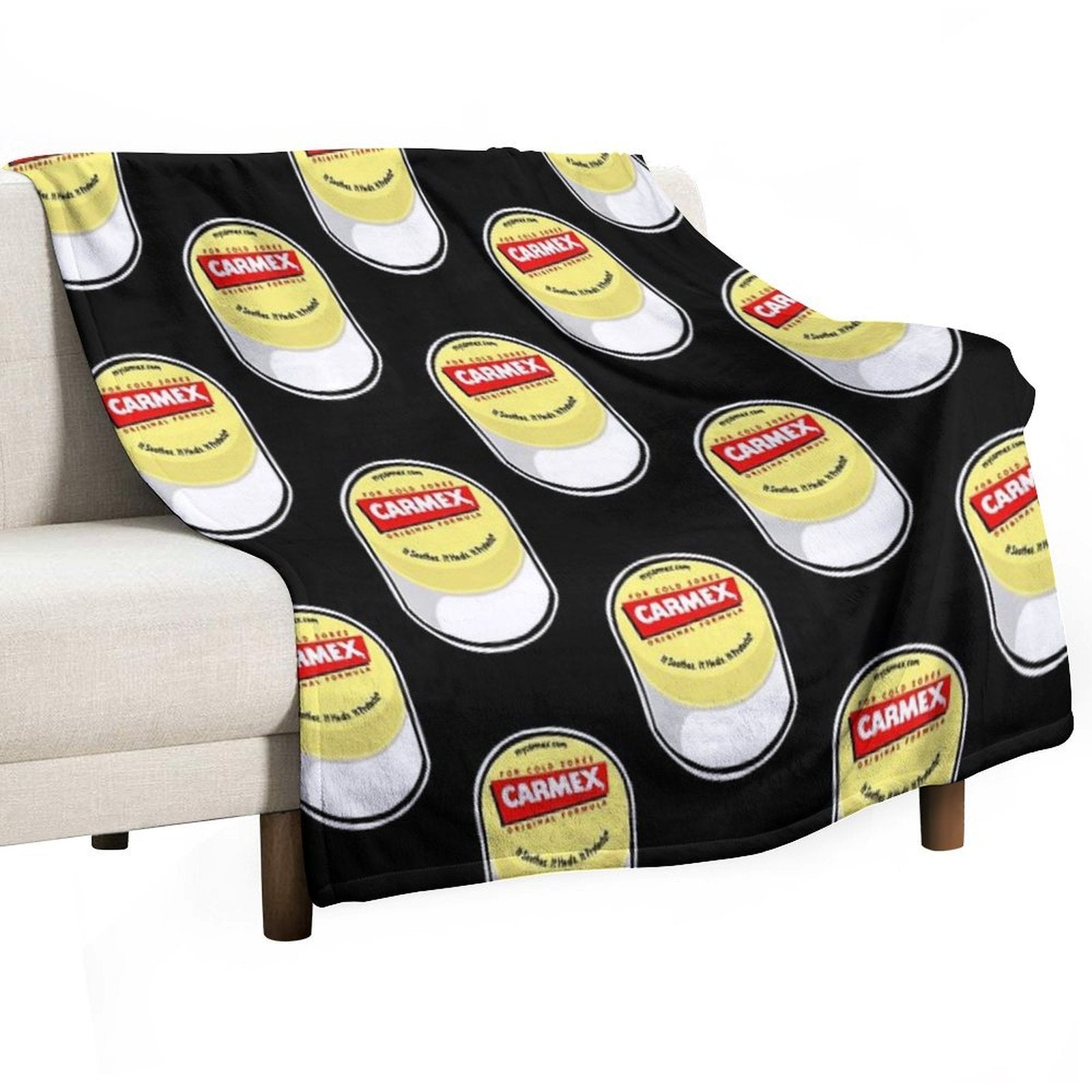 Carmex Chapstick Comfort Throw Blanket