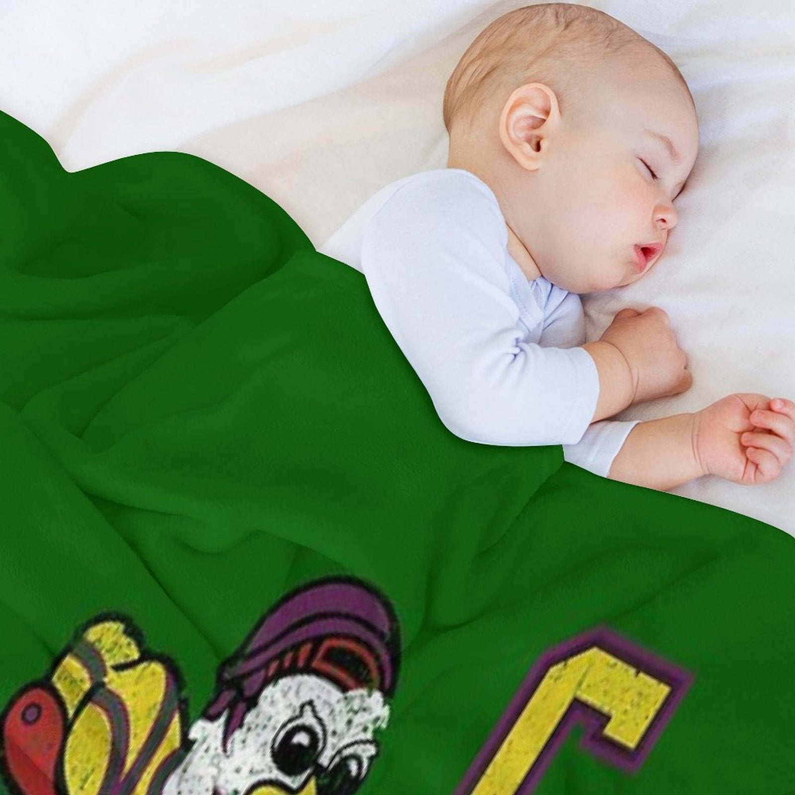 Ducks Captain Jersey Machine-washable Throw Blanket