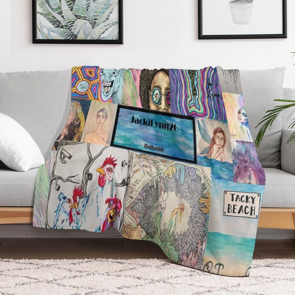 JackiLynn26 Collage Eco-conscious Throw Blanket