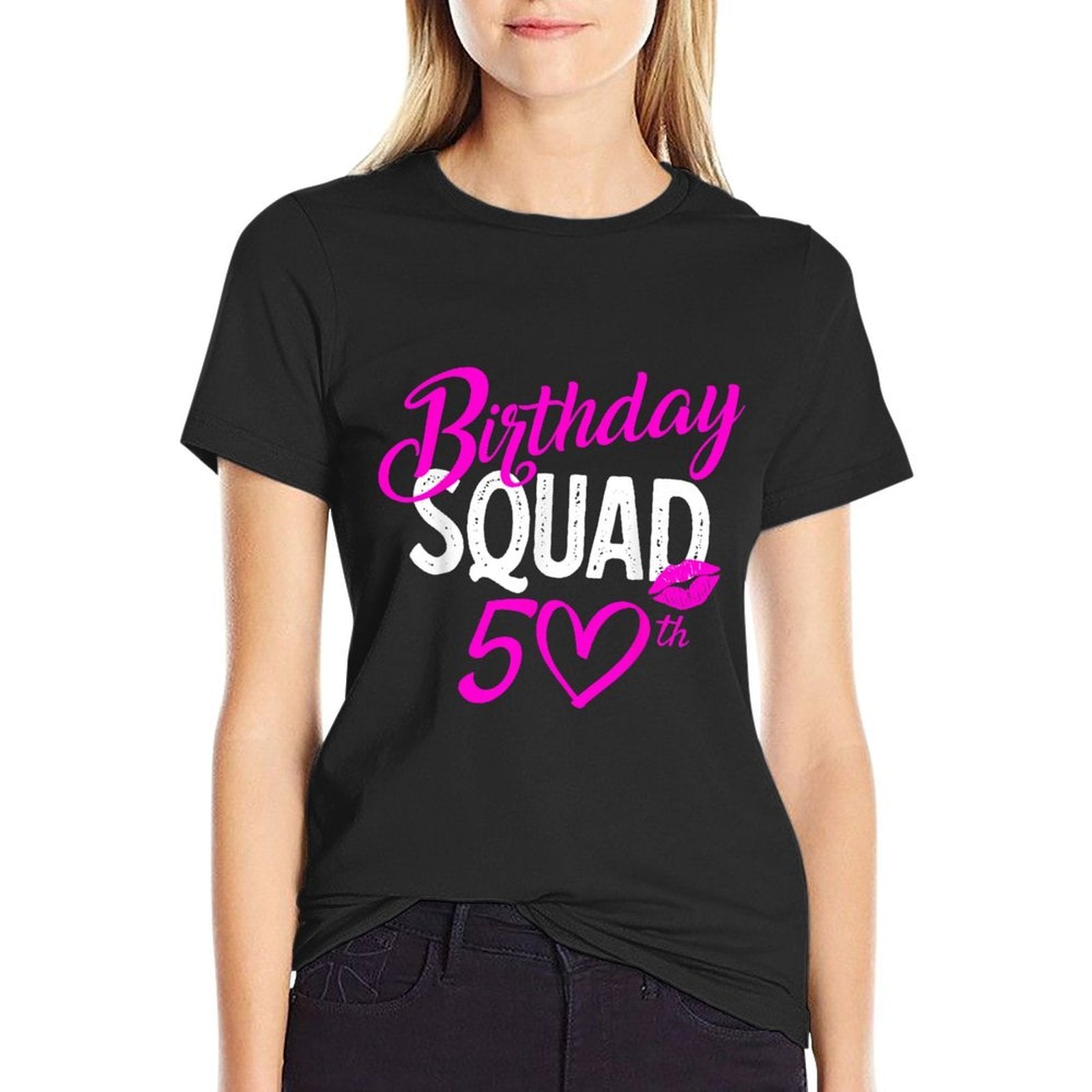 Girls Trip 2024 Queen It's My 50th Birthday Squad  Quick-drying T-Shirt