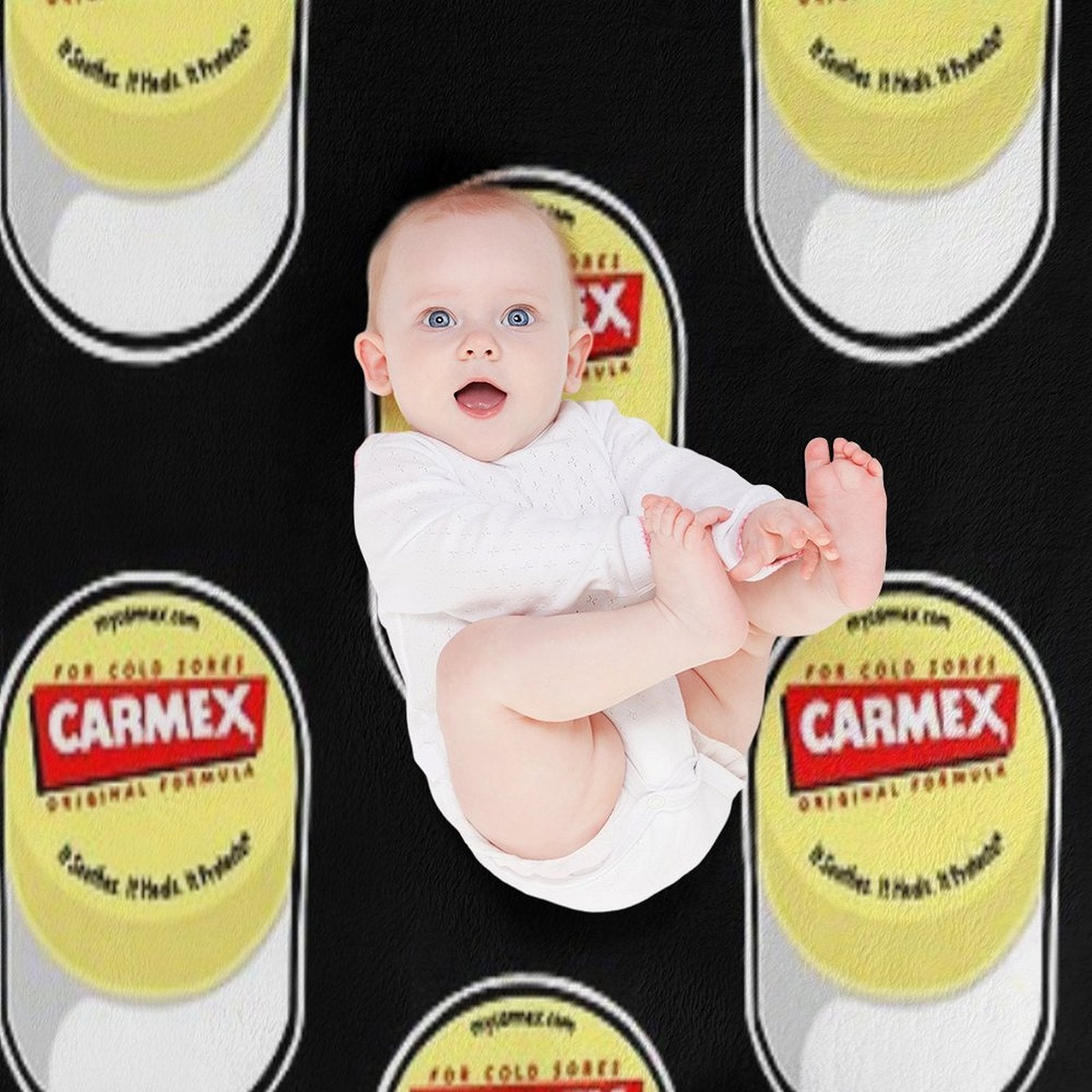 Carmex Chapstick Comfort Throw Blanket