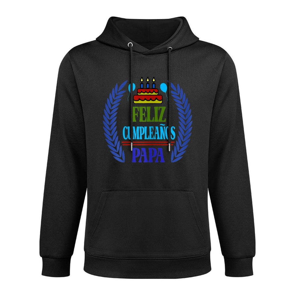 Womens Feliz Cumpleanos Papa, Happy Birthday Dad, Spanish All-Day Comfort Hoodie