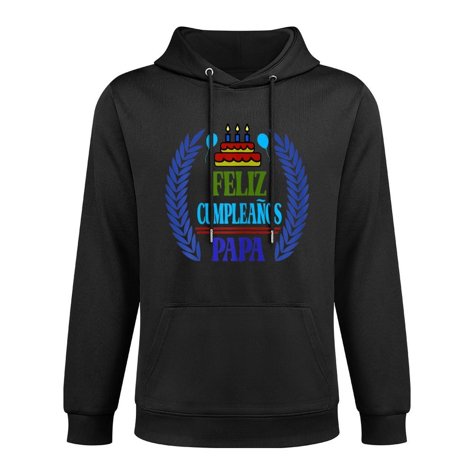Womens Feliz Cumpleanos Papa, Happy Birthday Dad, Spanish All-Day Comfort Hoodie