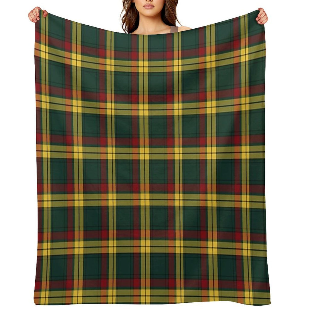 Clan MacMillan Tartan Anti-pilling Throw Blanket
