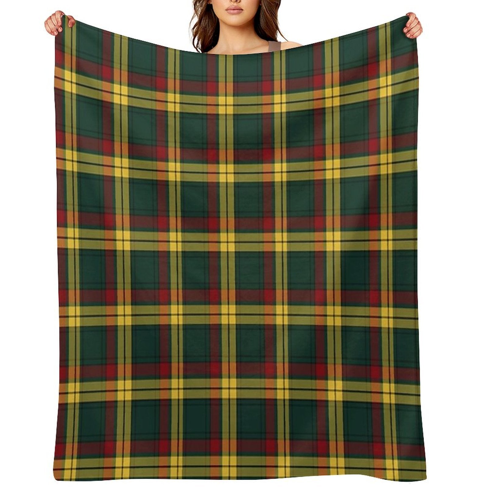 Clan MacMillan Tartan Anti-pilling Throw Blanket