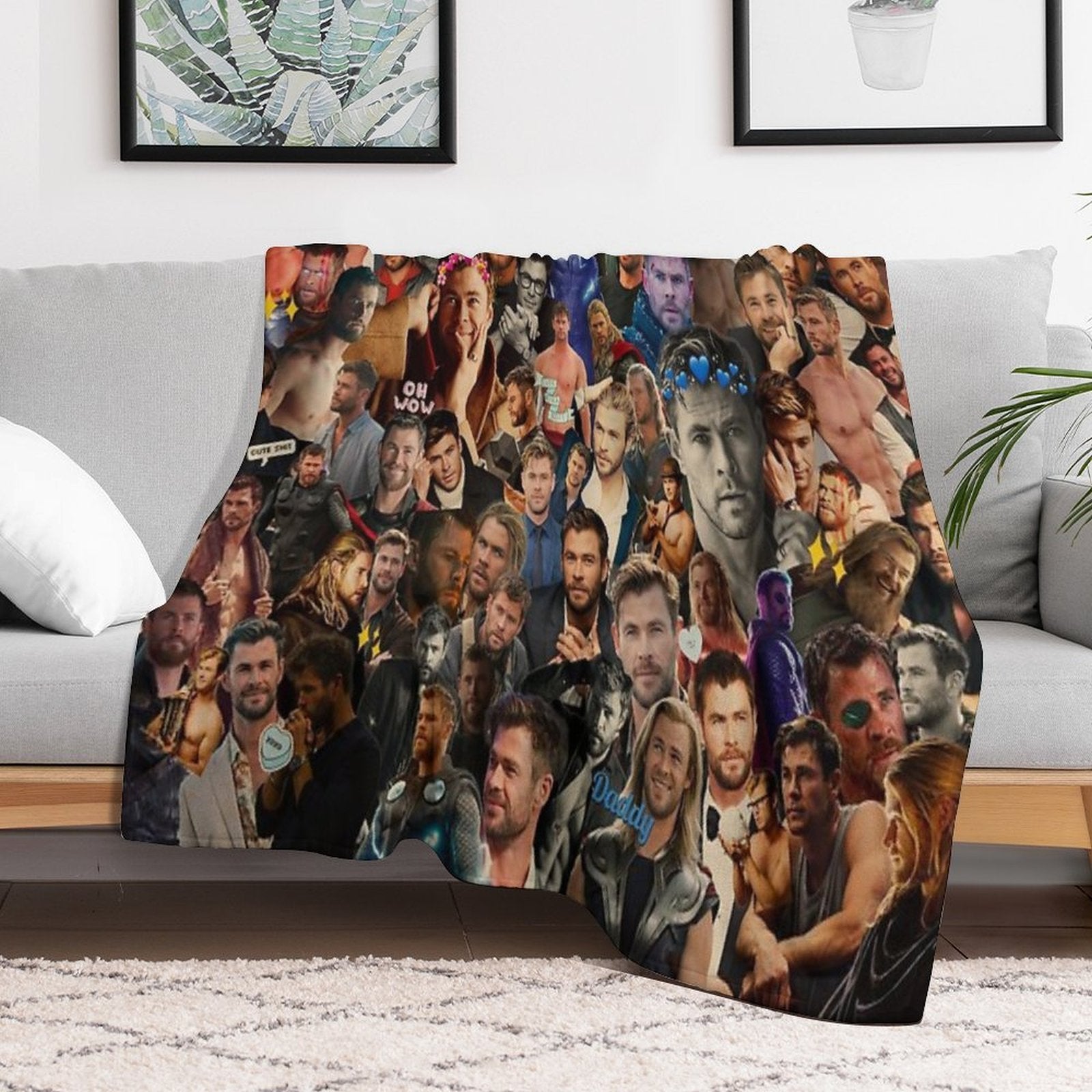 Hemsworth Easy Care Throw Blanket