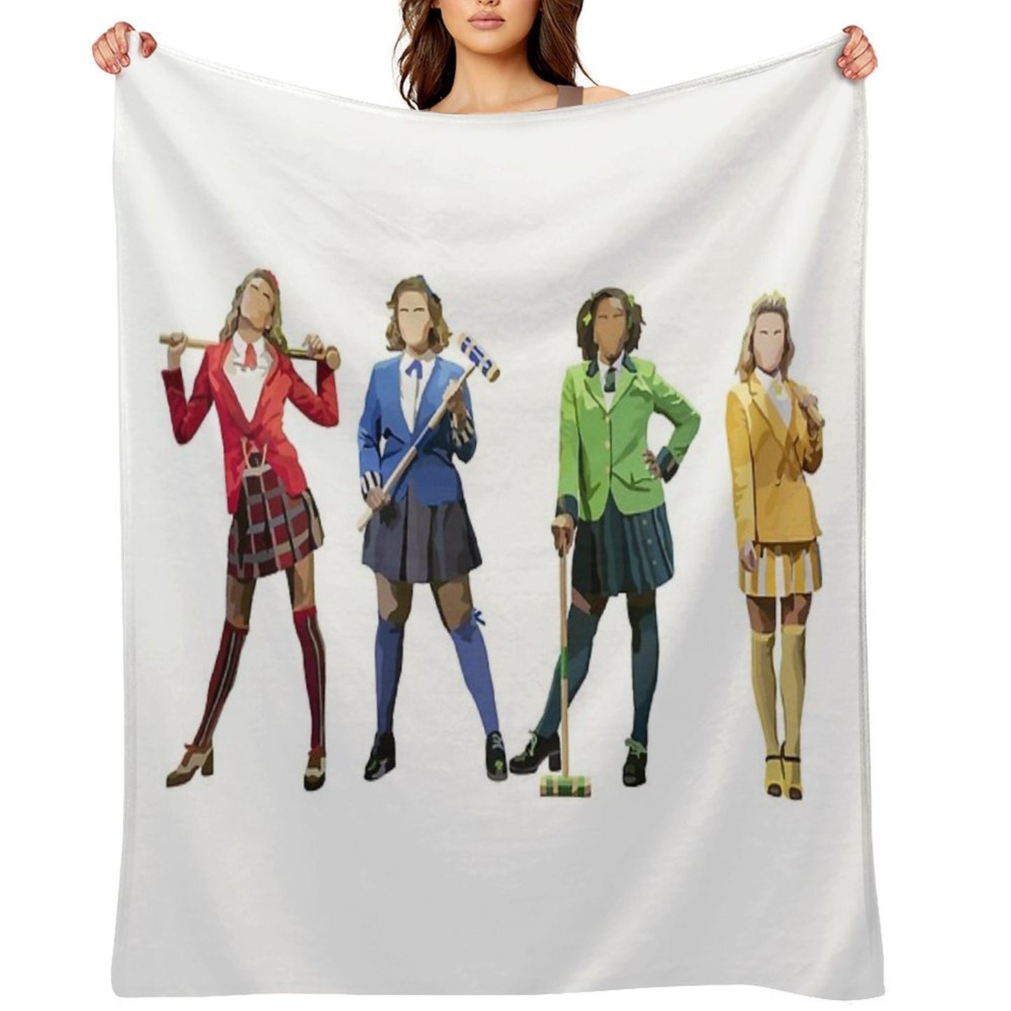Heathers (west End) Shrink-resistant Throw Blanket