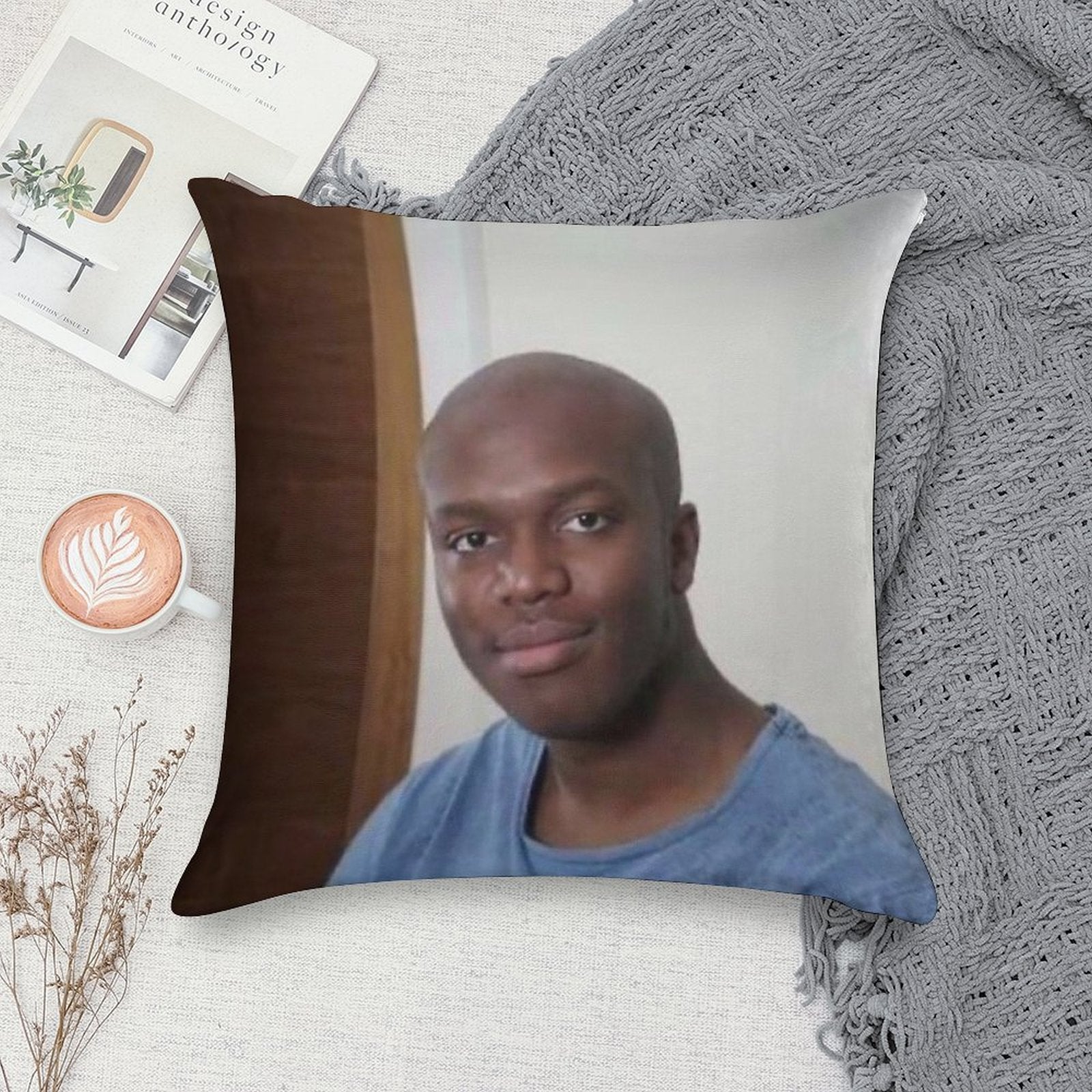 Baldski Soft Bedroom Essential Throw Pillow