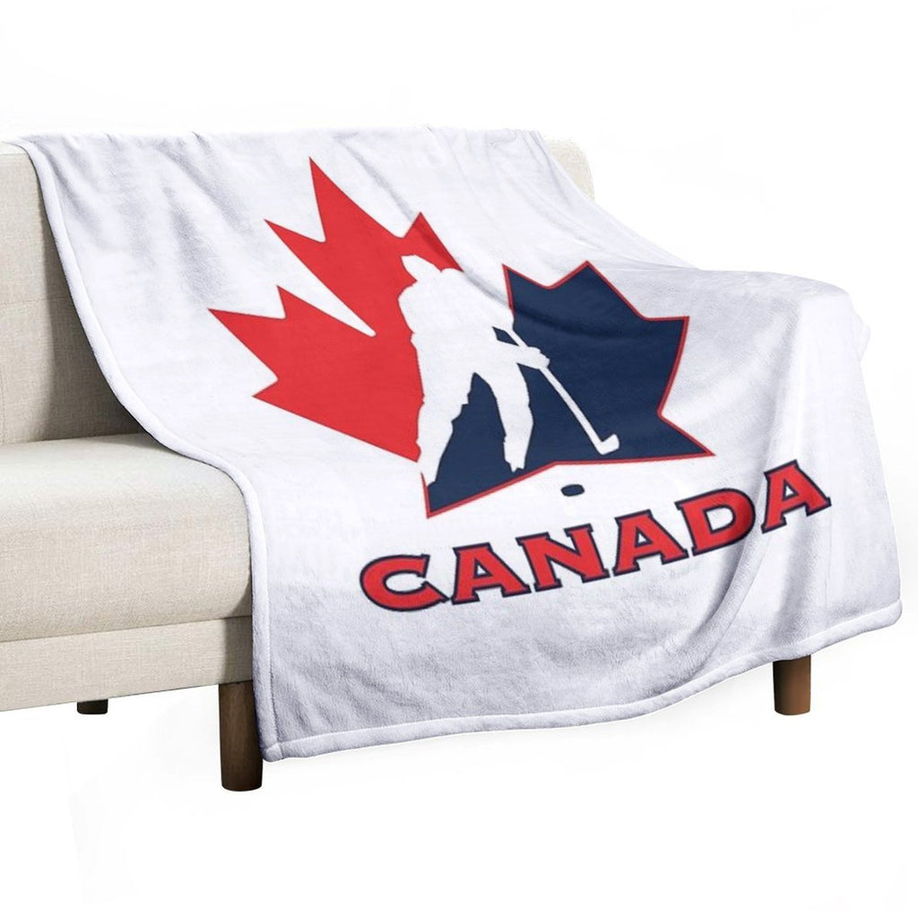 Hockey, Canada Multi-functional Throw Blanket