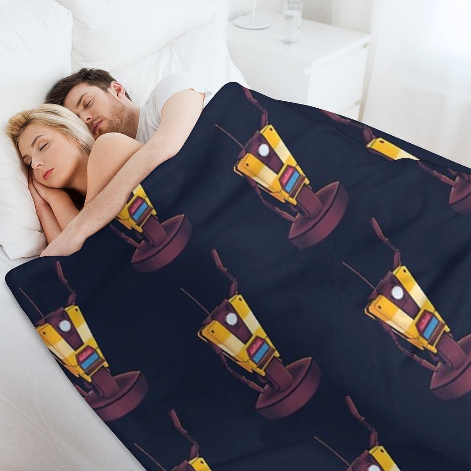 Waving Claptrap! Compact Throw Blanket