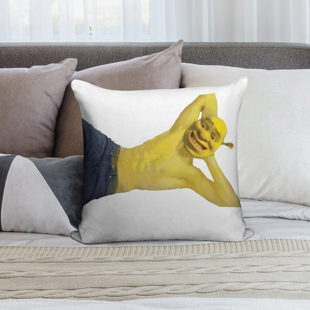 SEXXXYYY SHREK! Soft Warmth Comfort Throw Pillow