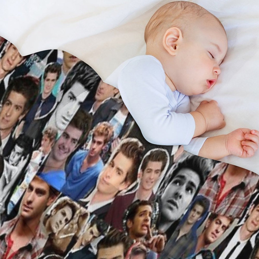 Andrew Garfield Fan Art Compact Throw Blanket