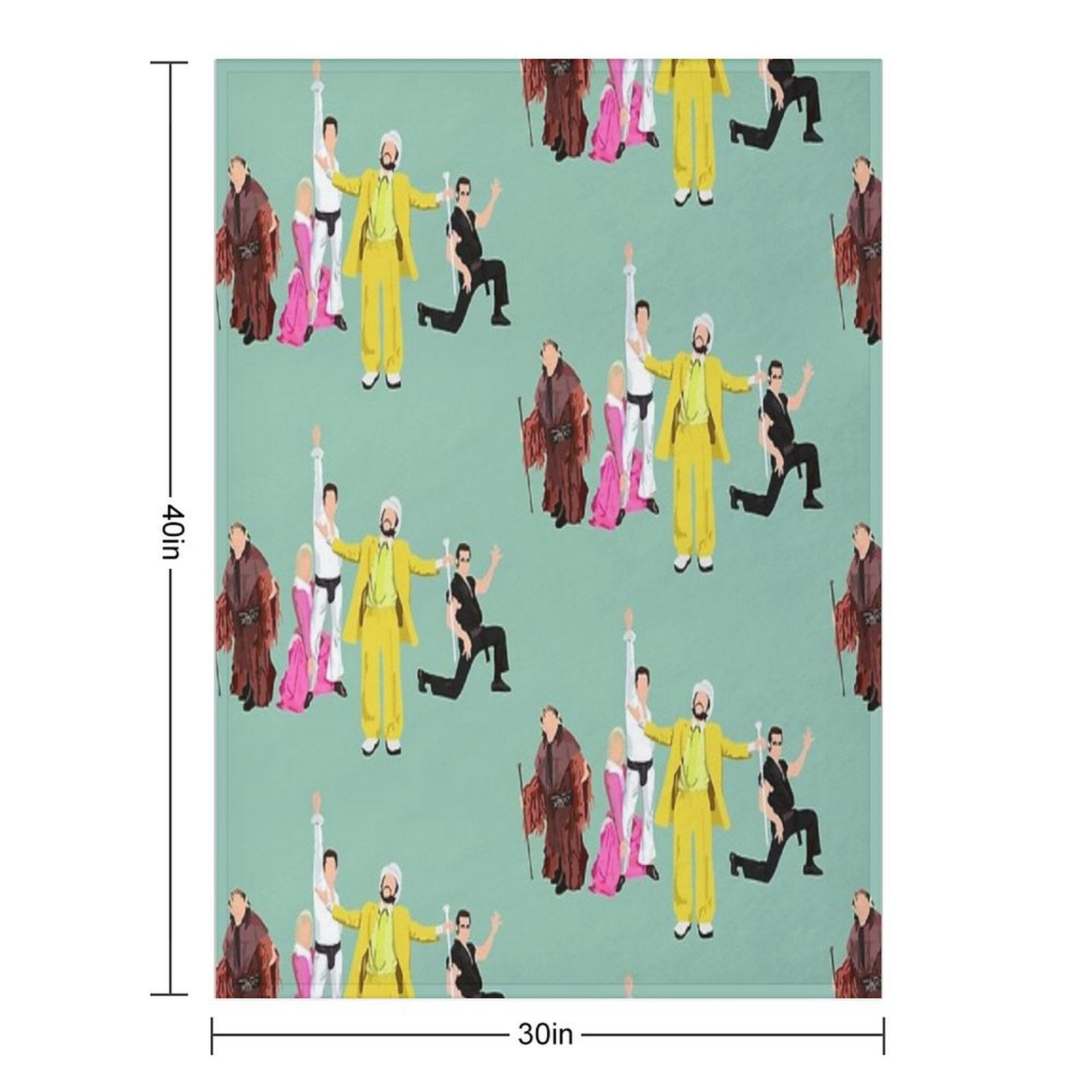 Nitemen All-season Throw Blanket
