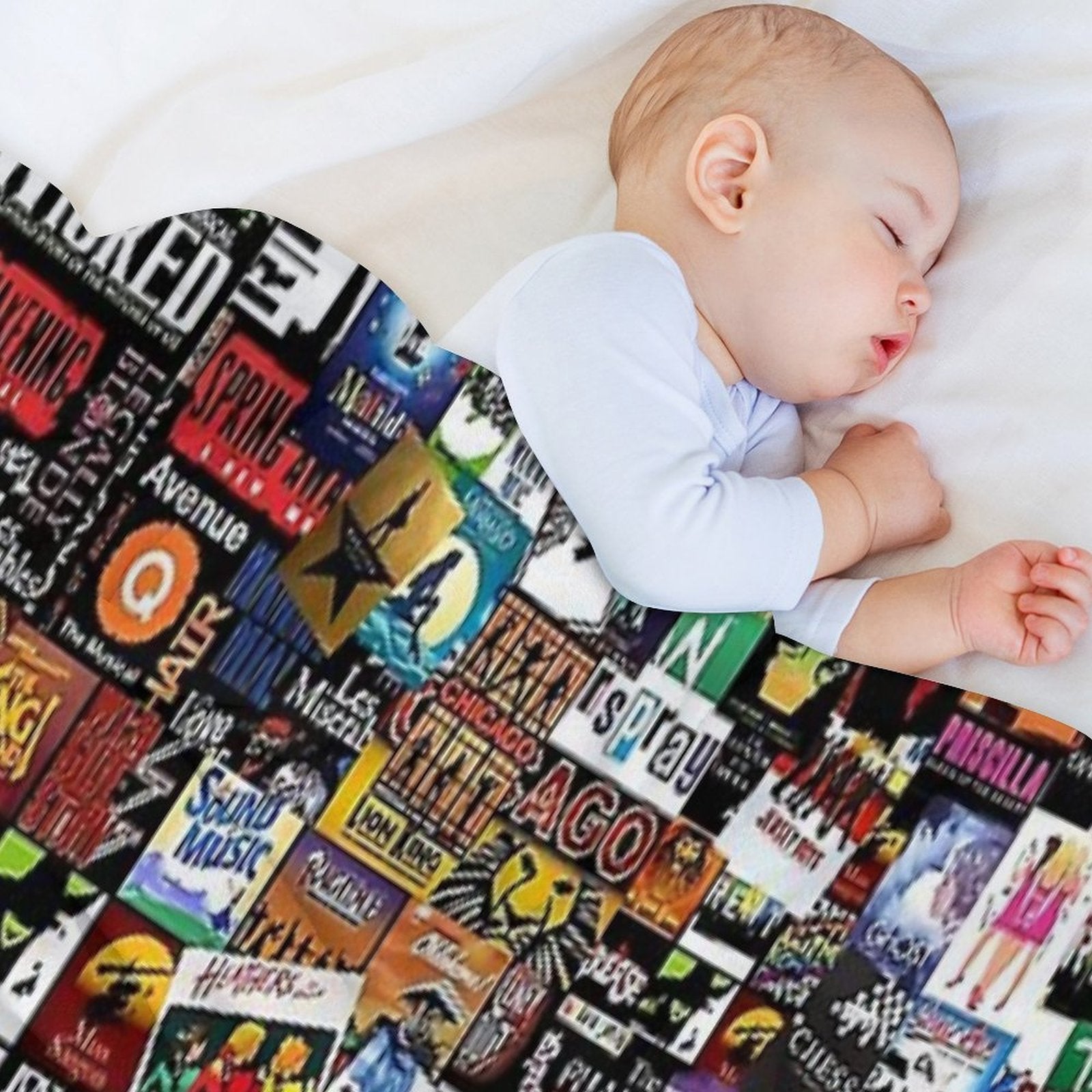 Collage II Musical Gift-ready Throw Blanket