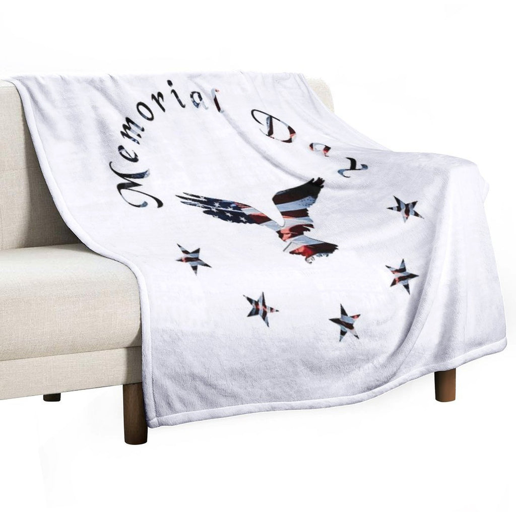 Memorial Day Anti-pilling Throw Blanket