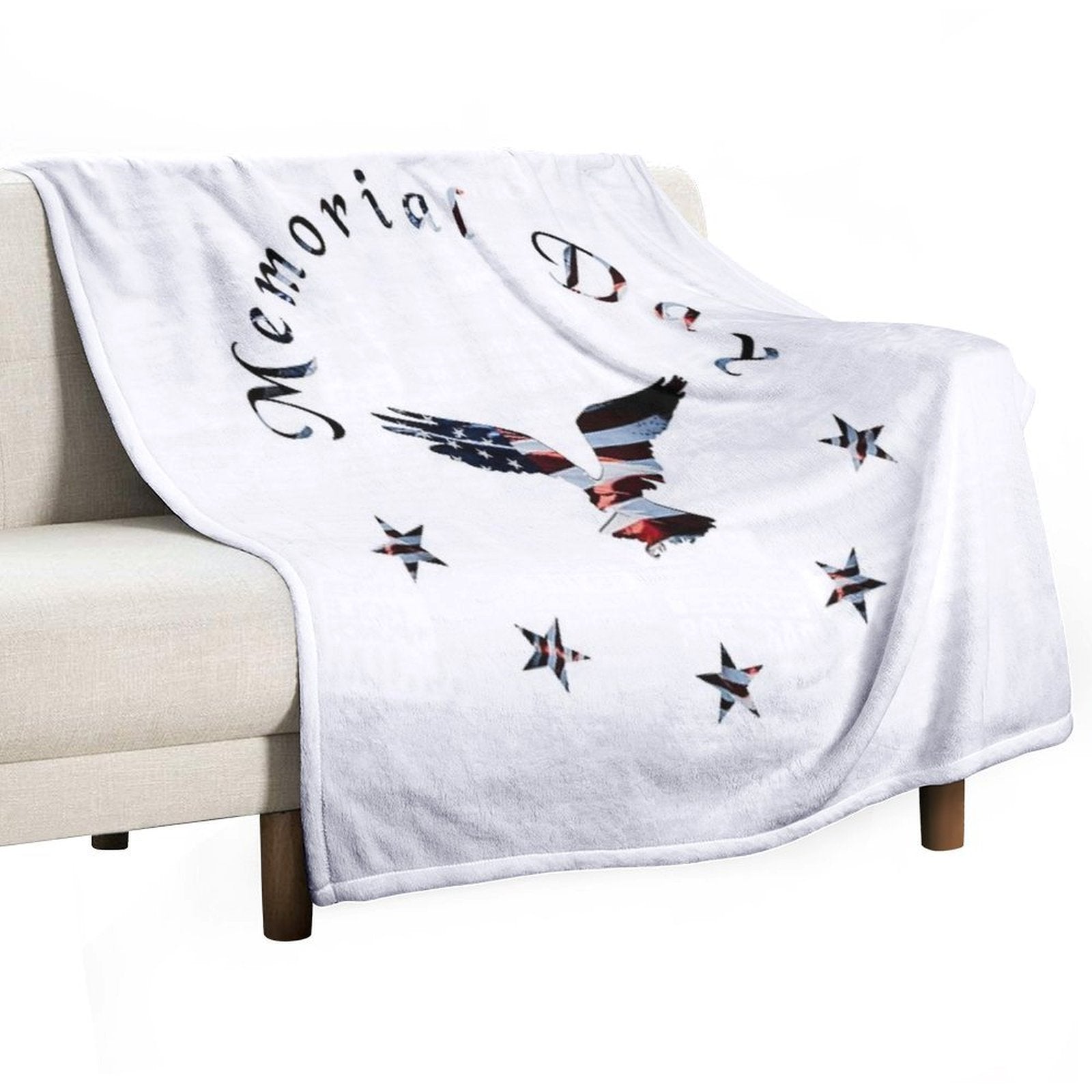 Memorial Day Anti-pilling Throw Blanket