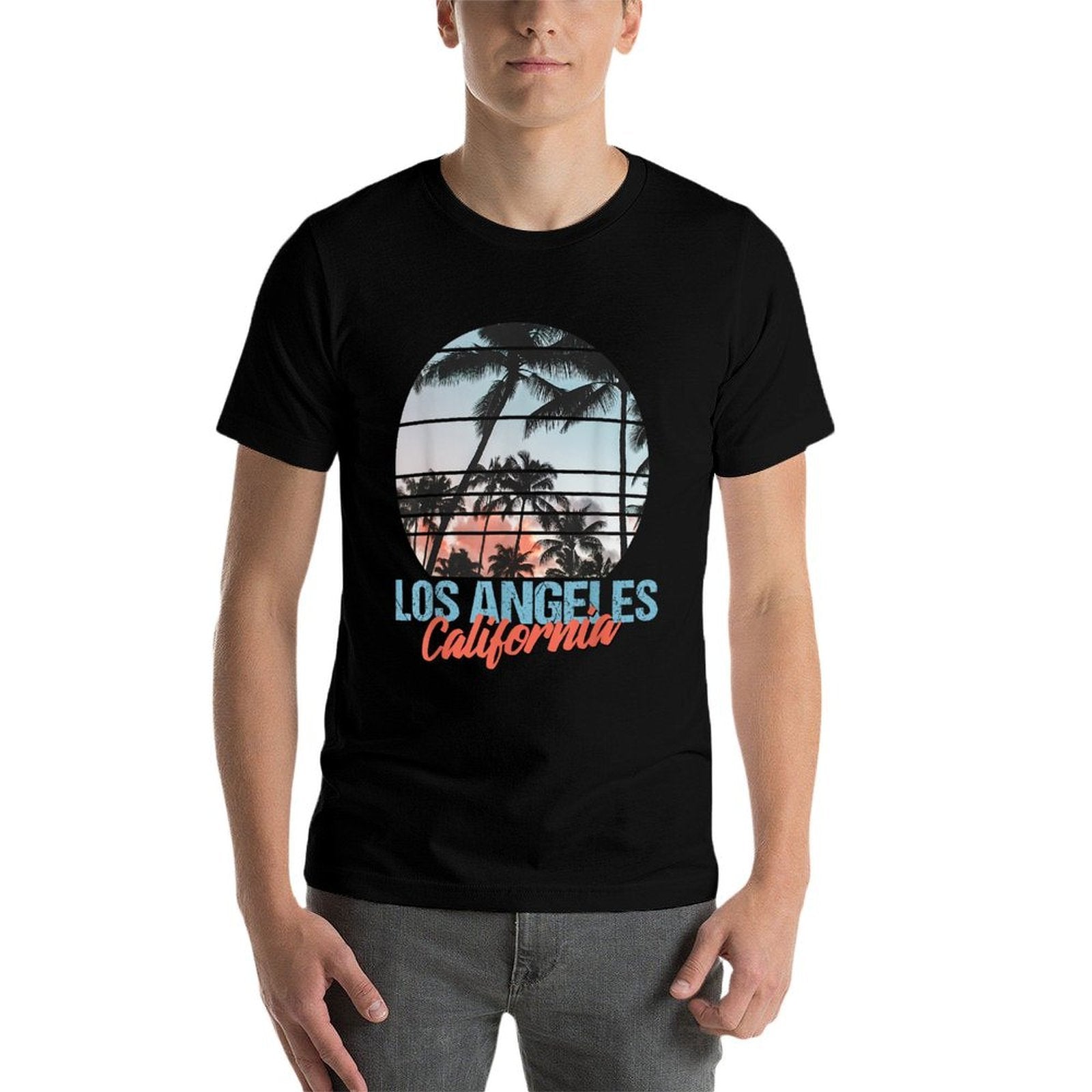 Los Angeles California Pride Vacation Travel Tourist Gift  Moisture-wicking T-Shirt