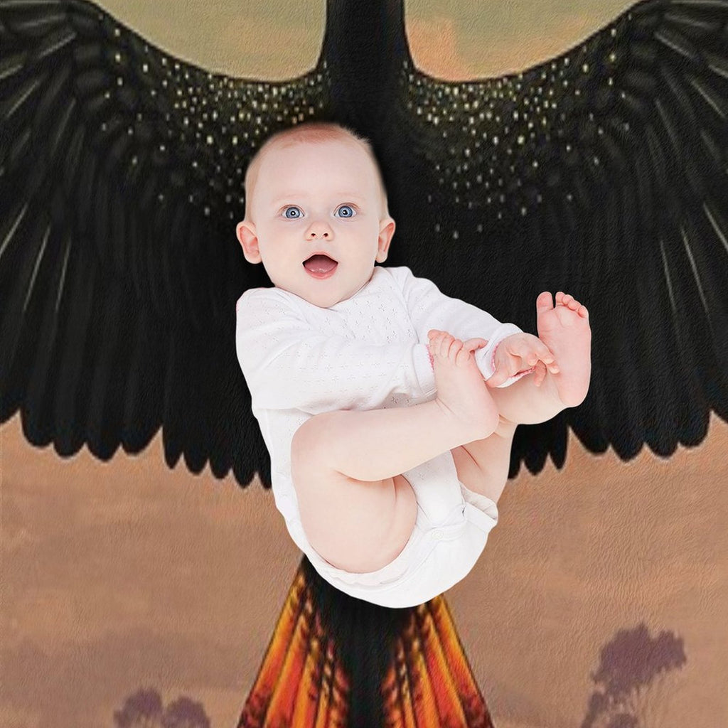 Red-Tailed Black Cockatoo - Australian Bird Sustainable Throw Blanket