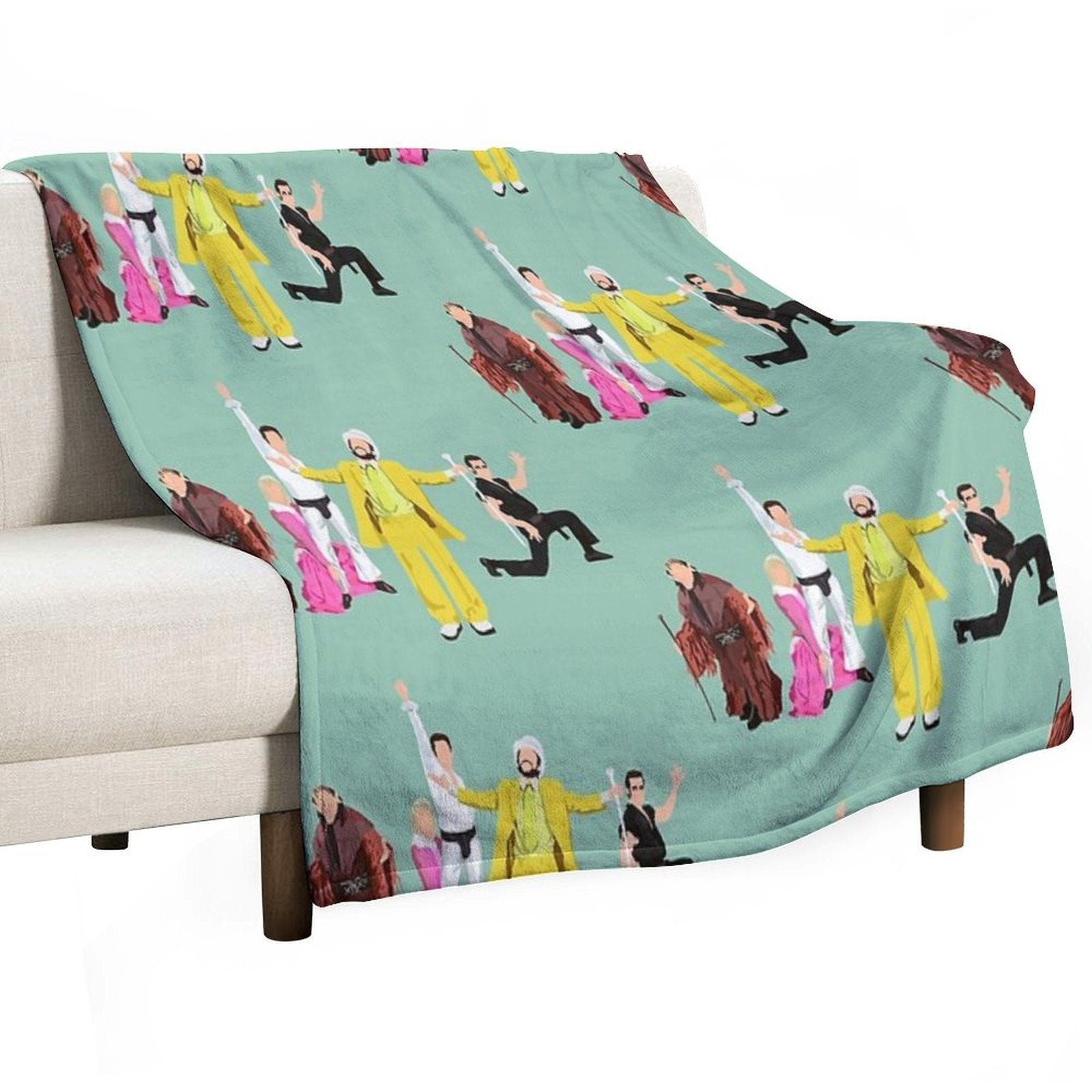 Nitemen All-season Throw Blanket