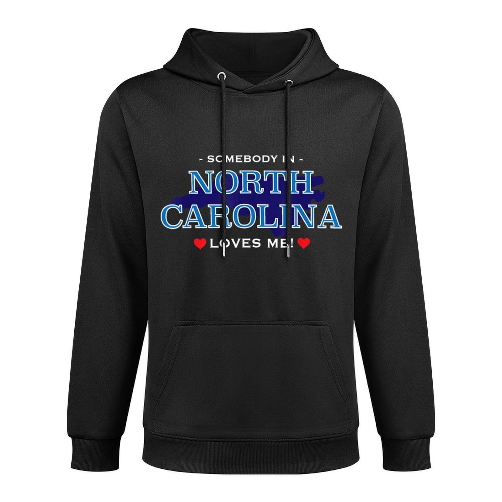 Someone in North Carolina Loves Me  Adorable Gift ) Casual Wear Hoodie