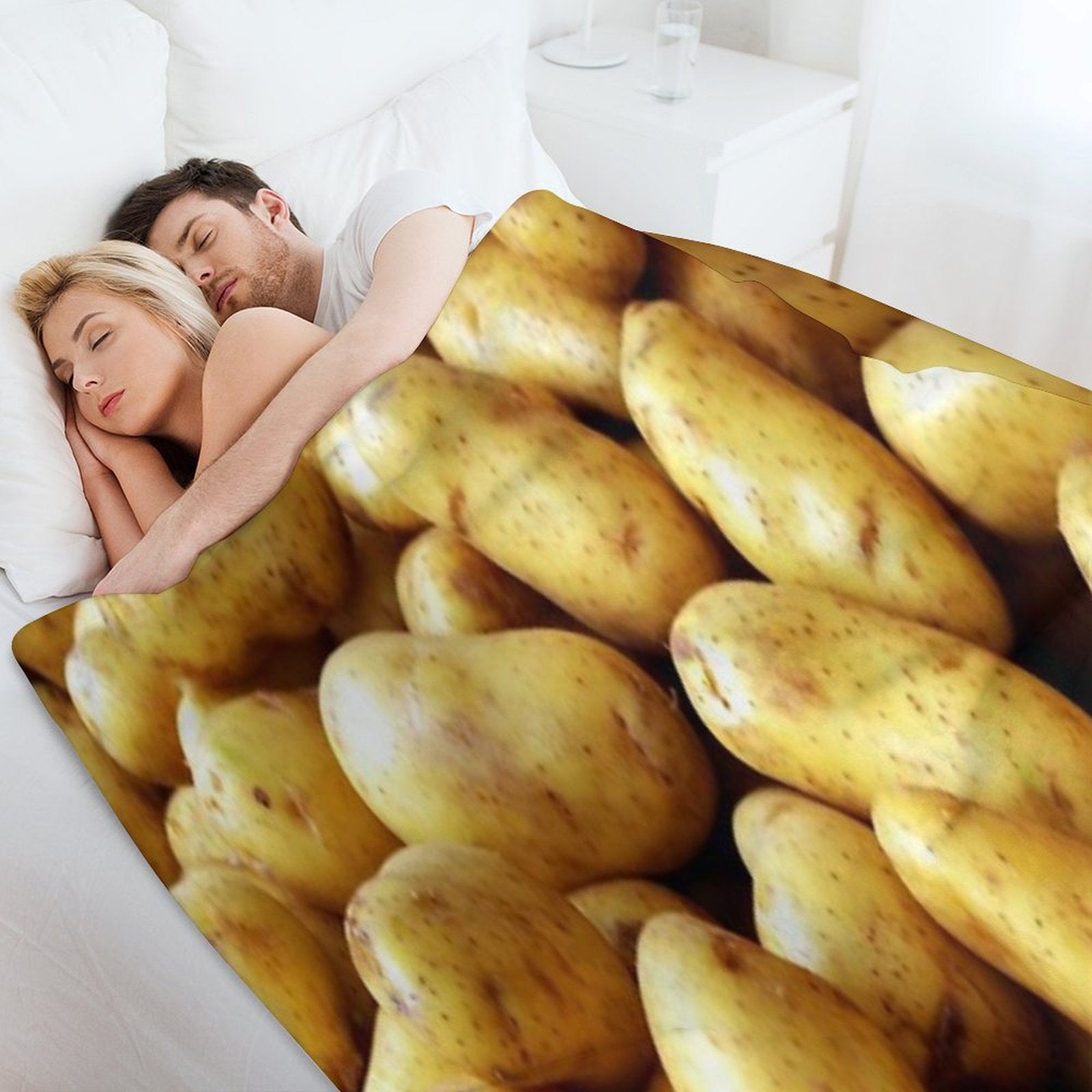 Couch Potato Durable Throw Blanket