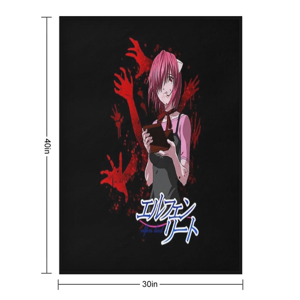 Elfen Lied ANIME MANGA CARTOON GIFT Versatility Throw Blanket