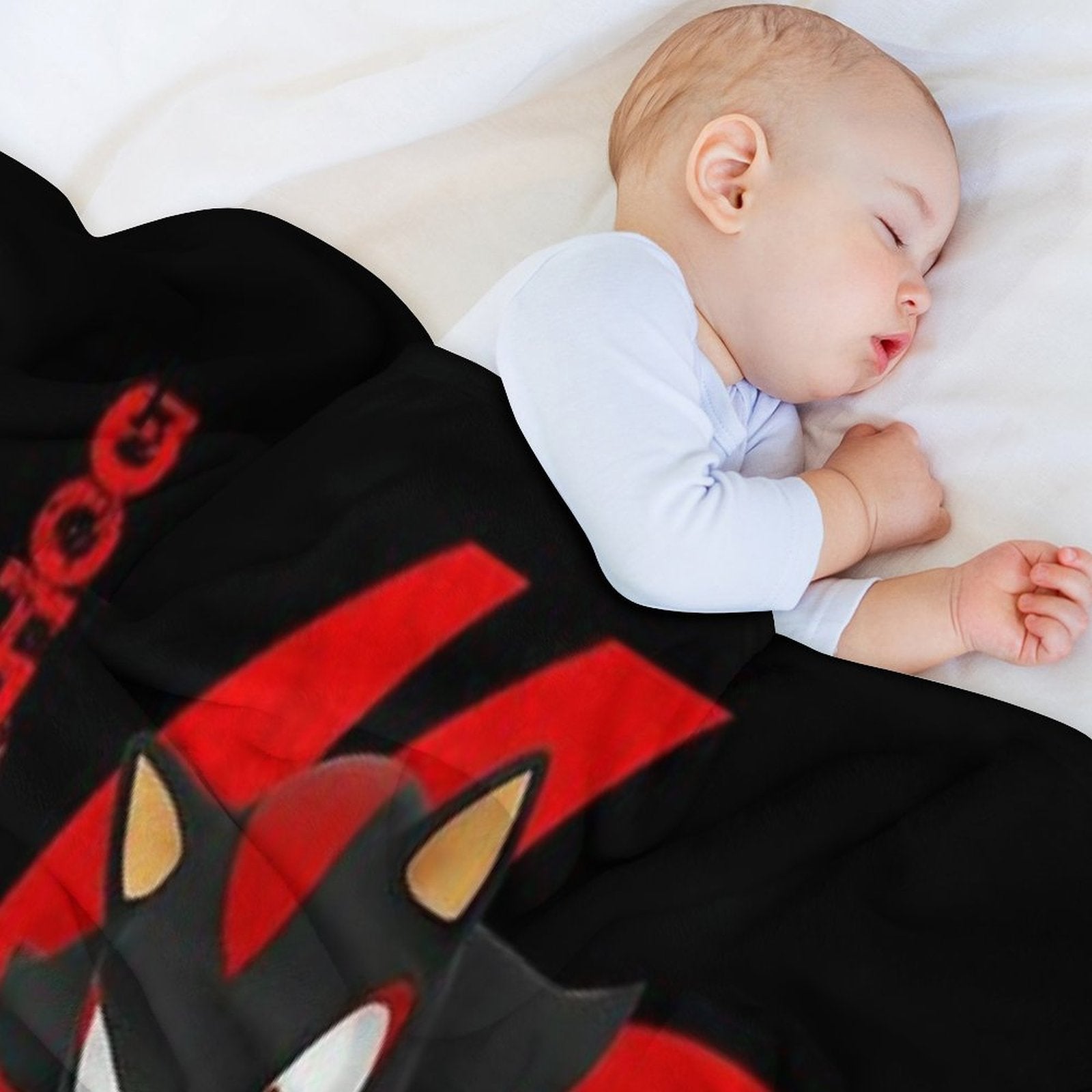 Shadow The Hedgehog Plush Throw Blanket