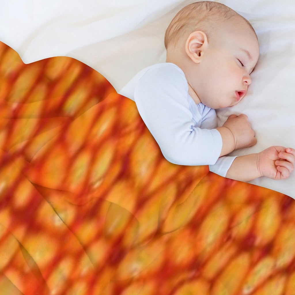 Baked Beans Machine-washable Throw Blanket