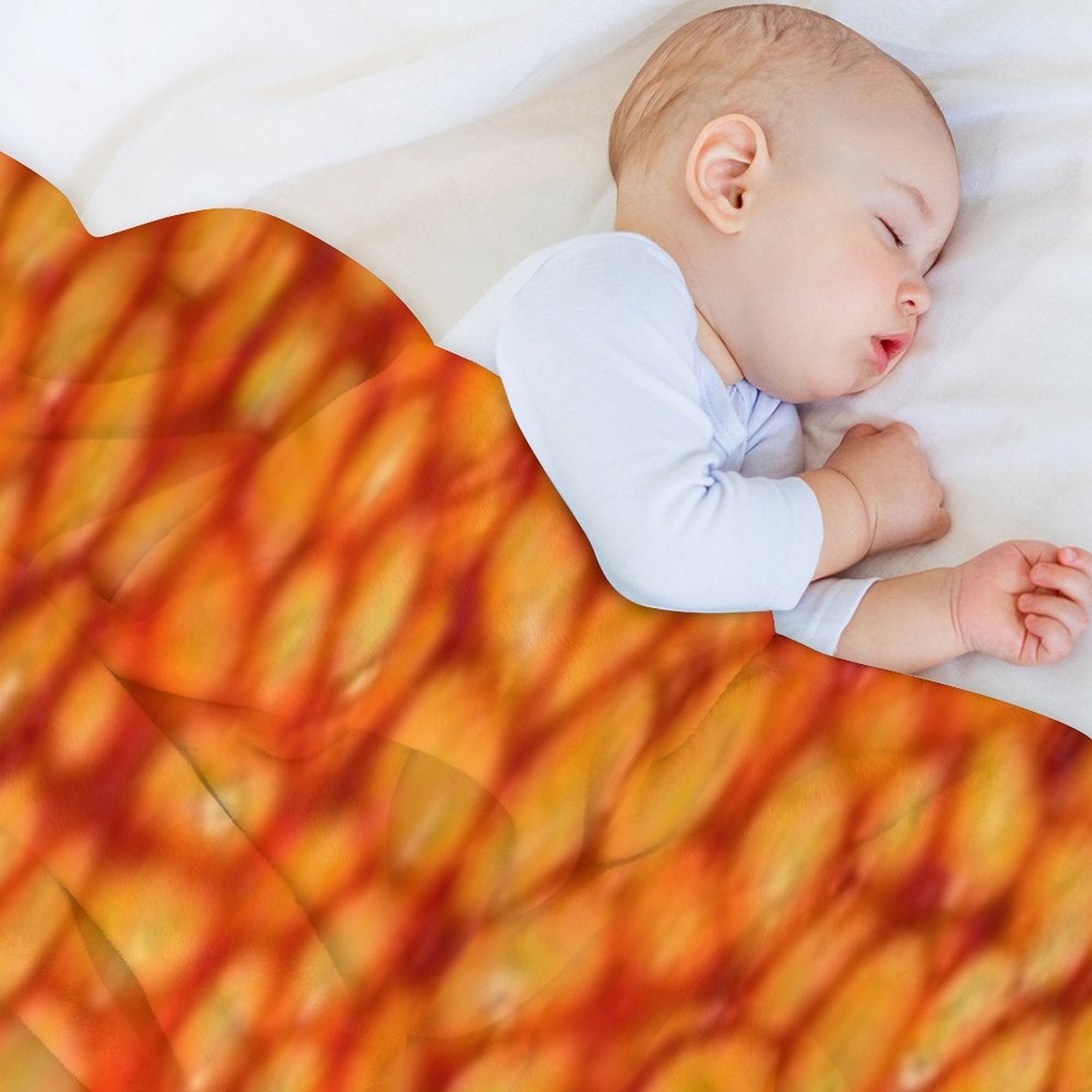 Baked Beans Machine-washable Throw Blanket