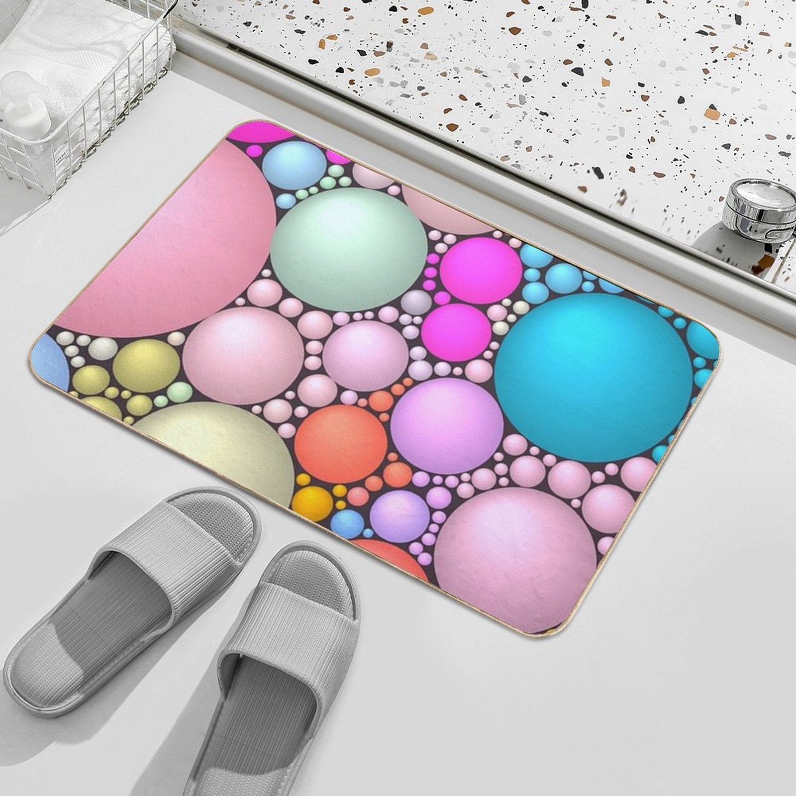 Bubbles  Eco-Friendly Bath Mat