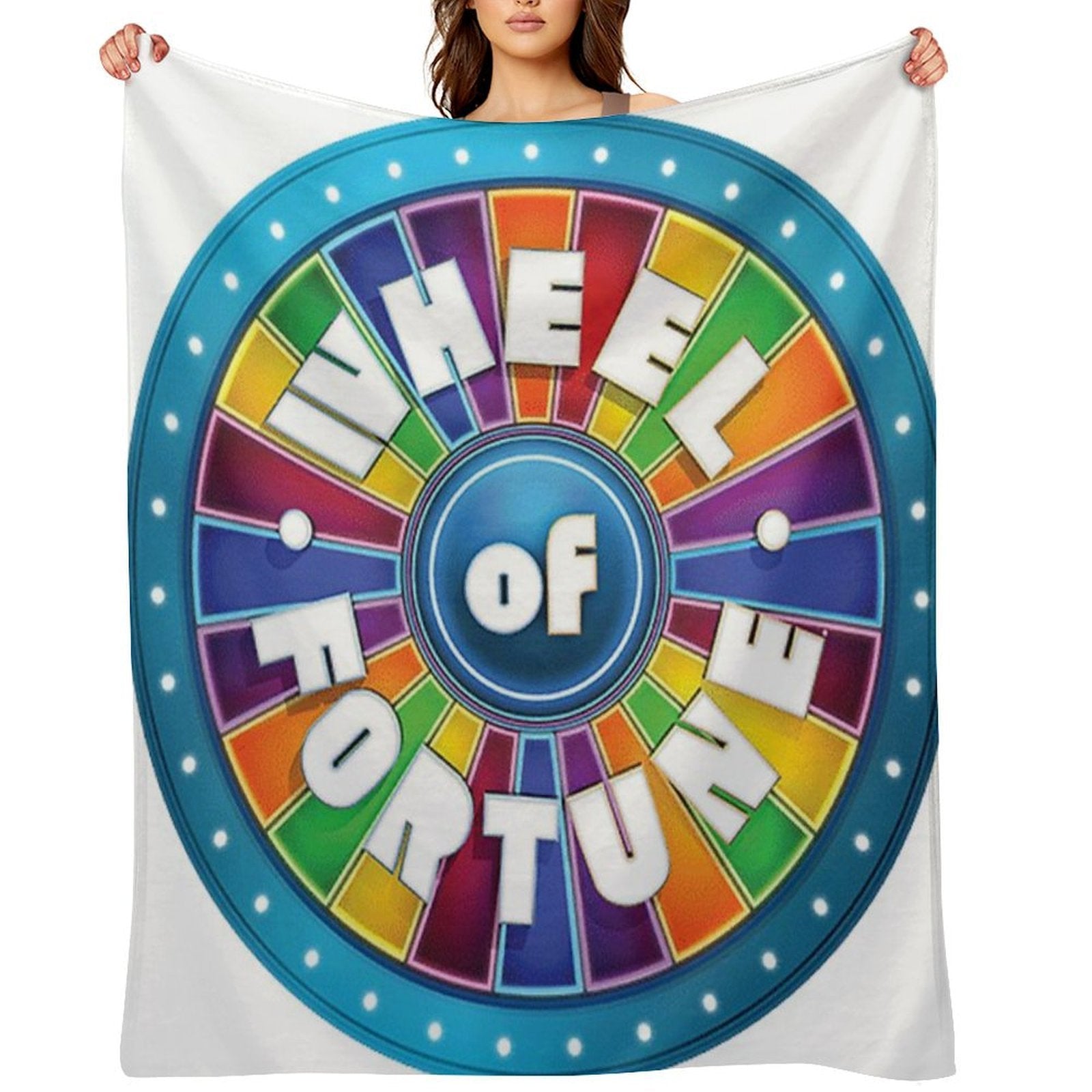 Wheel of Fortune Versatility Throw Blanket