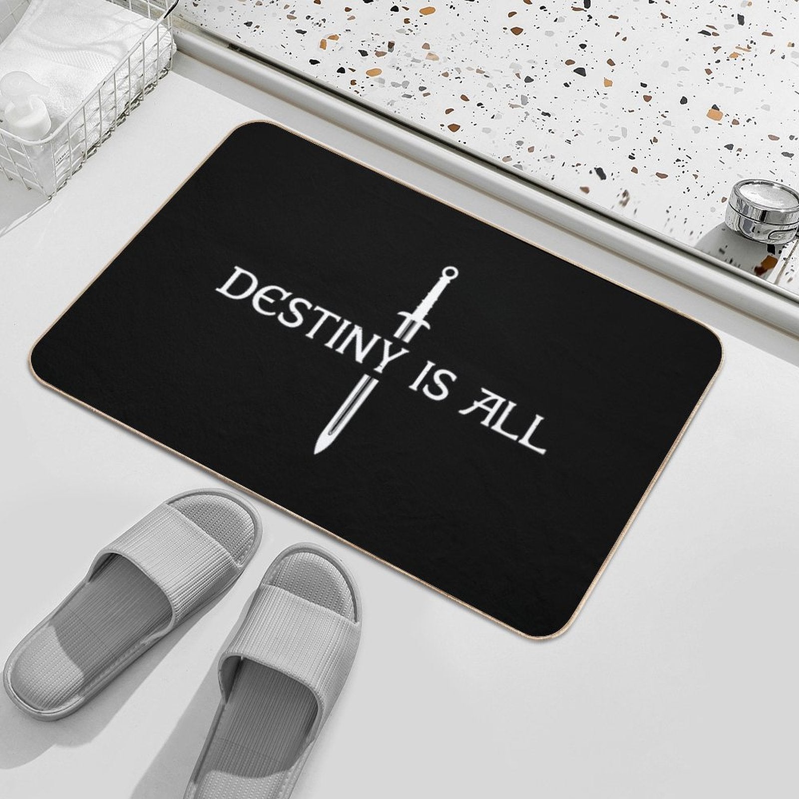 The Last Kingdom - Destiny Is All  Toxin-Free Bath Mat