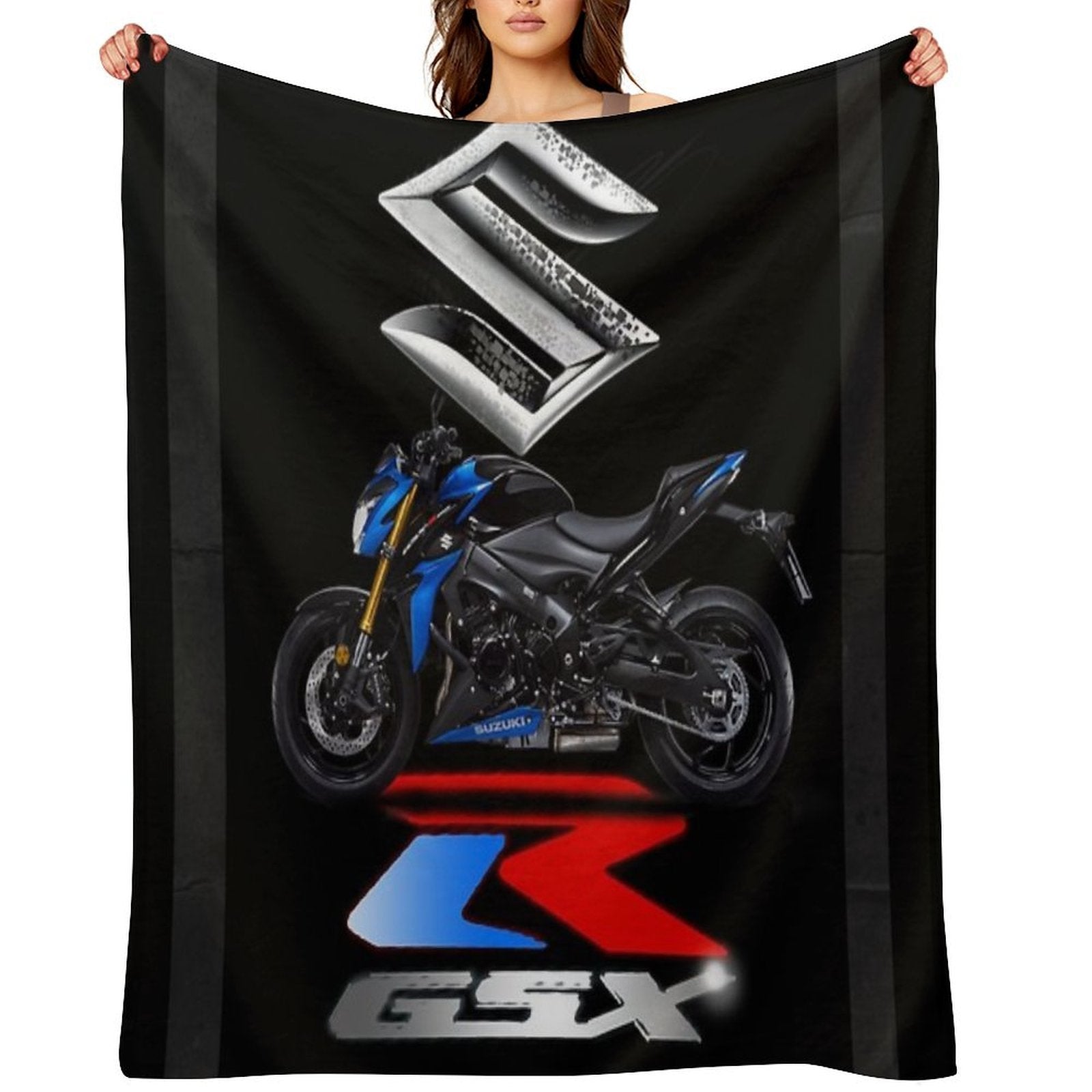 GSX R Lightweight Throw Blanket