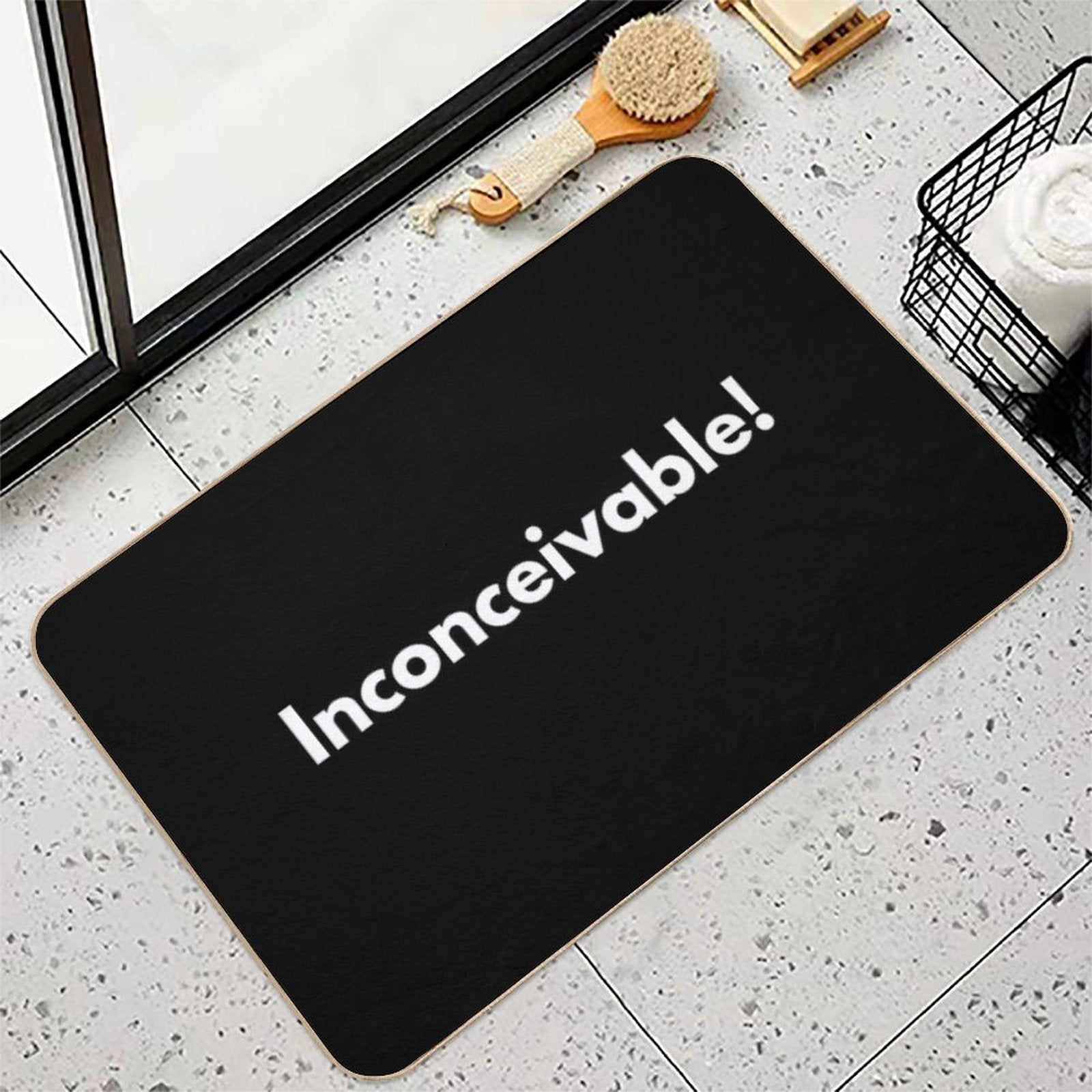 Inconceivable!  Multi-Purpose Bath Mat