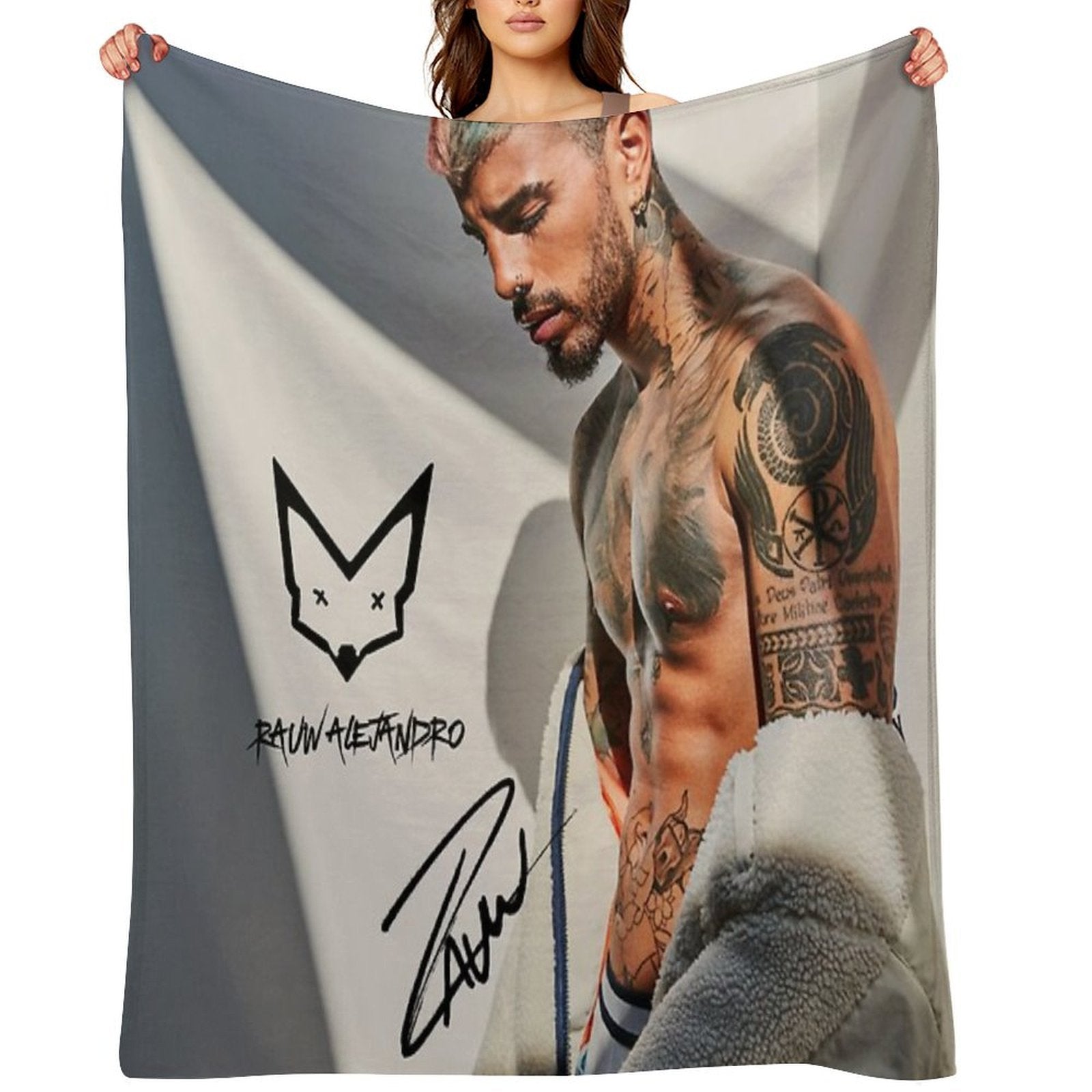 Alejandro with Signature Machine-washable Throw Blanket