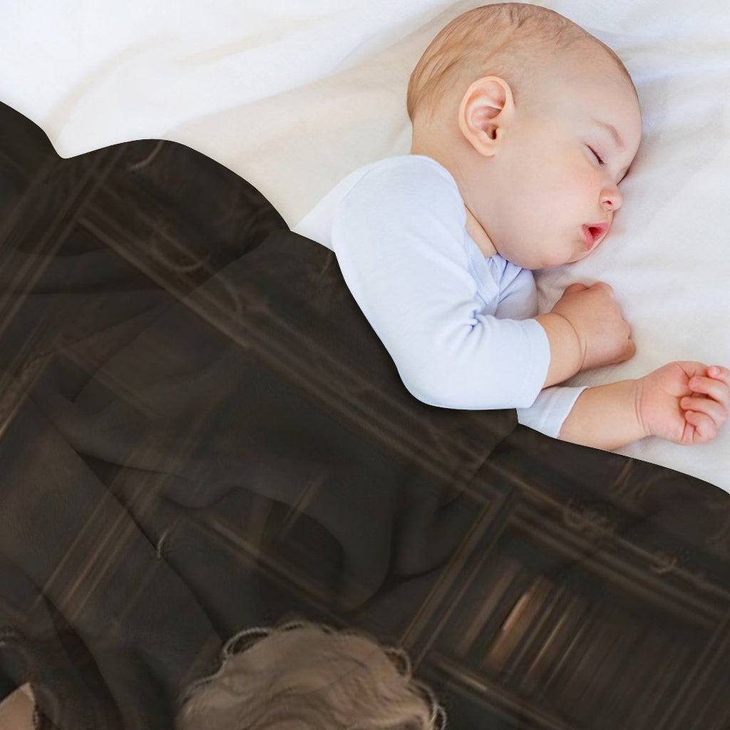 Dramione Shadow Sustainable Throw Blanket