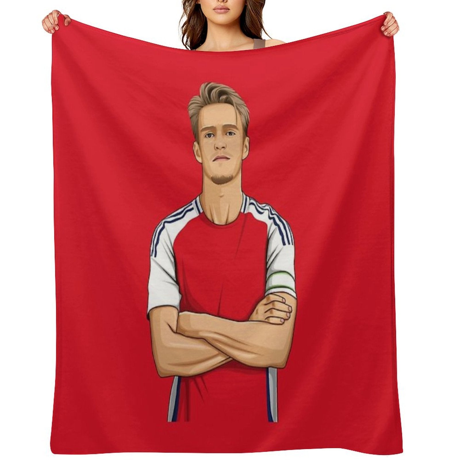 Martin Ødegaard Eco-conscious Throw Blanket