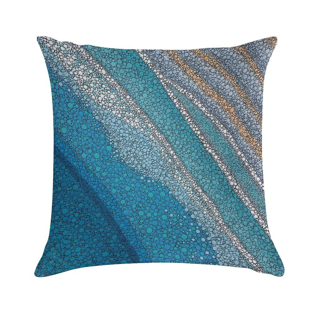 With The Tides Soft Bedroom Essential Throw Pillow