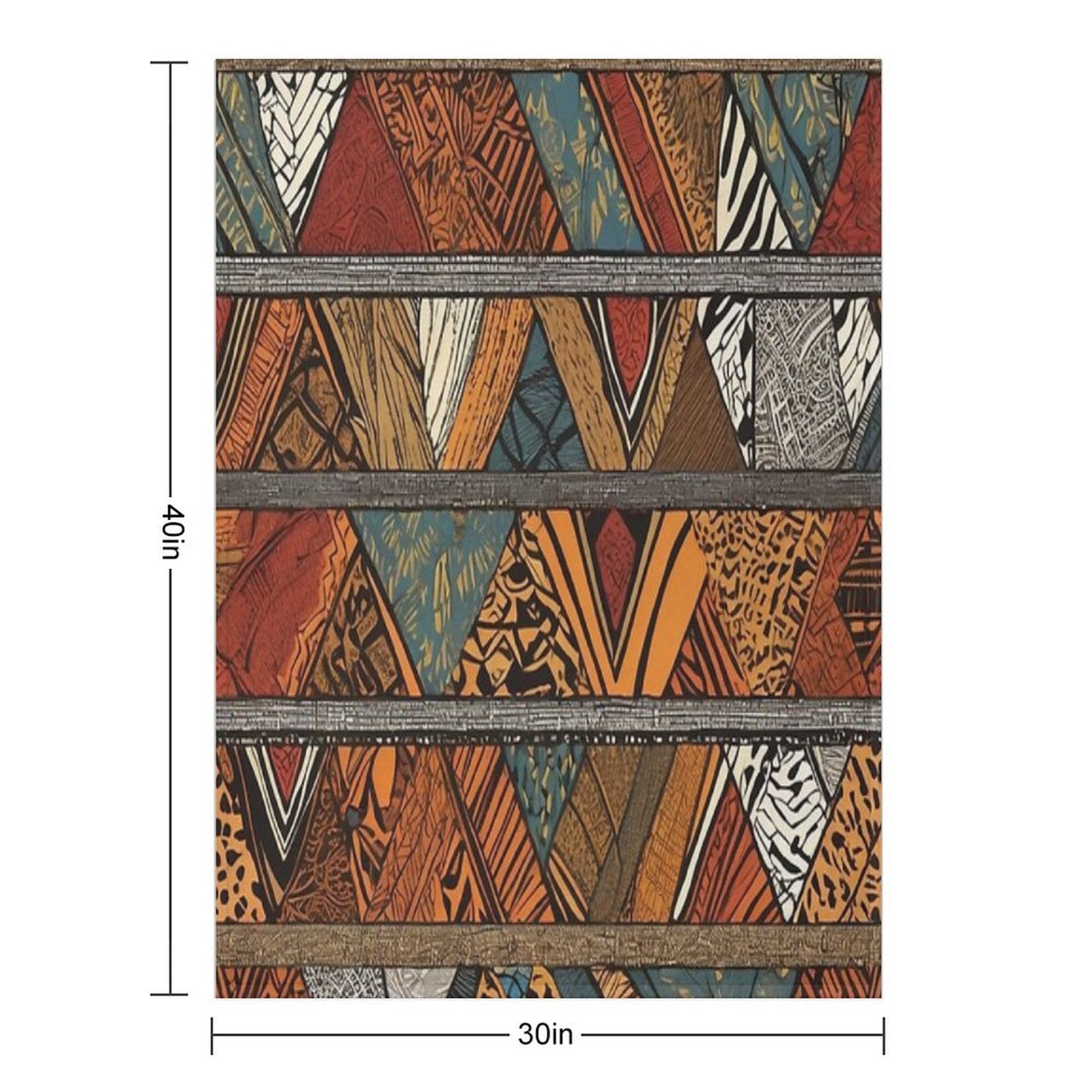 Africa Vibes Comfort Throw Blanket