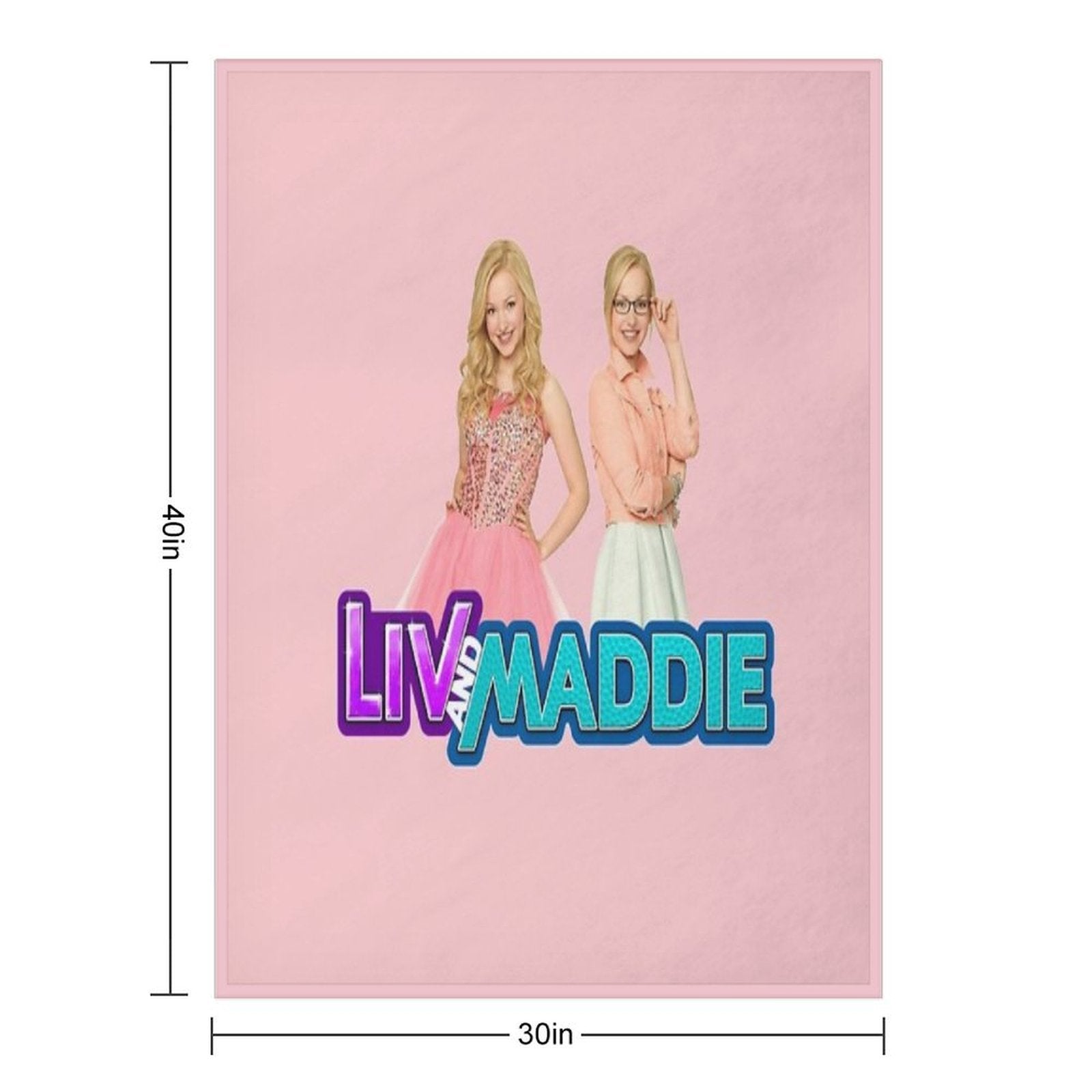 Liv And Maddie Multi-functional Throw Blanket