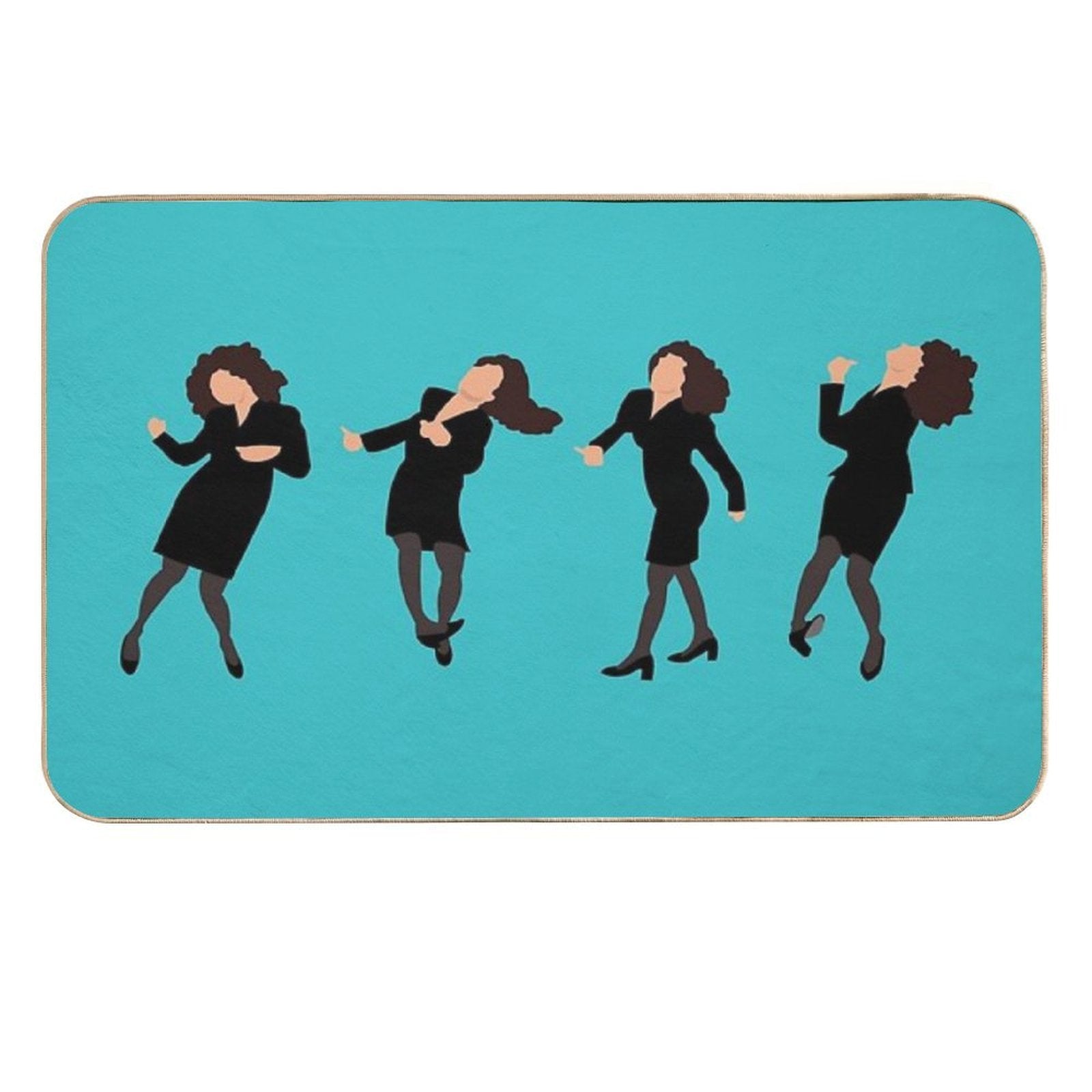 Little Kicks Durable Bath Mat