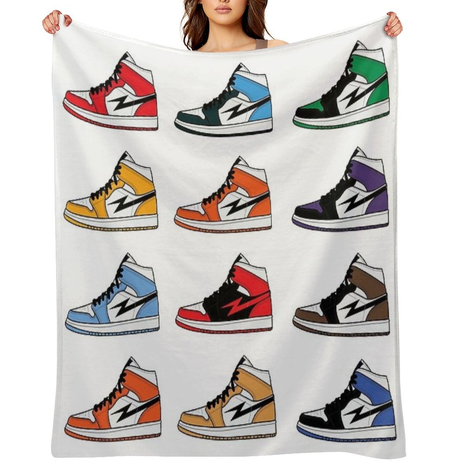 Air Jordan I (1) Pack Multi-functional Throw Blanket
