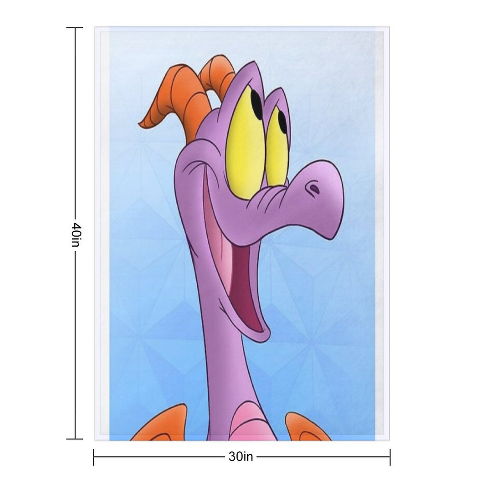 Fantastical Figment Anti-pilling Throw Blanket