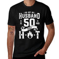 My Husband Is 50 And Still Hot 50th Birthday Gag Gift  Ribbed Collar T-Shirt